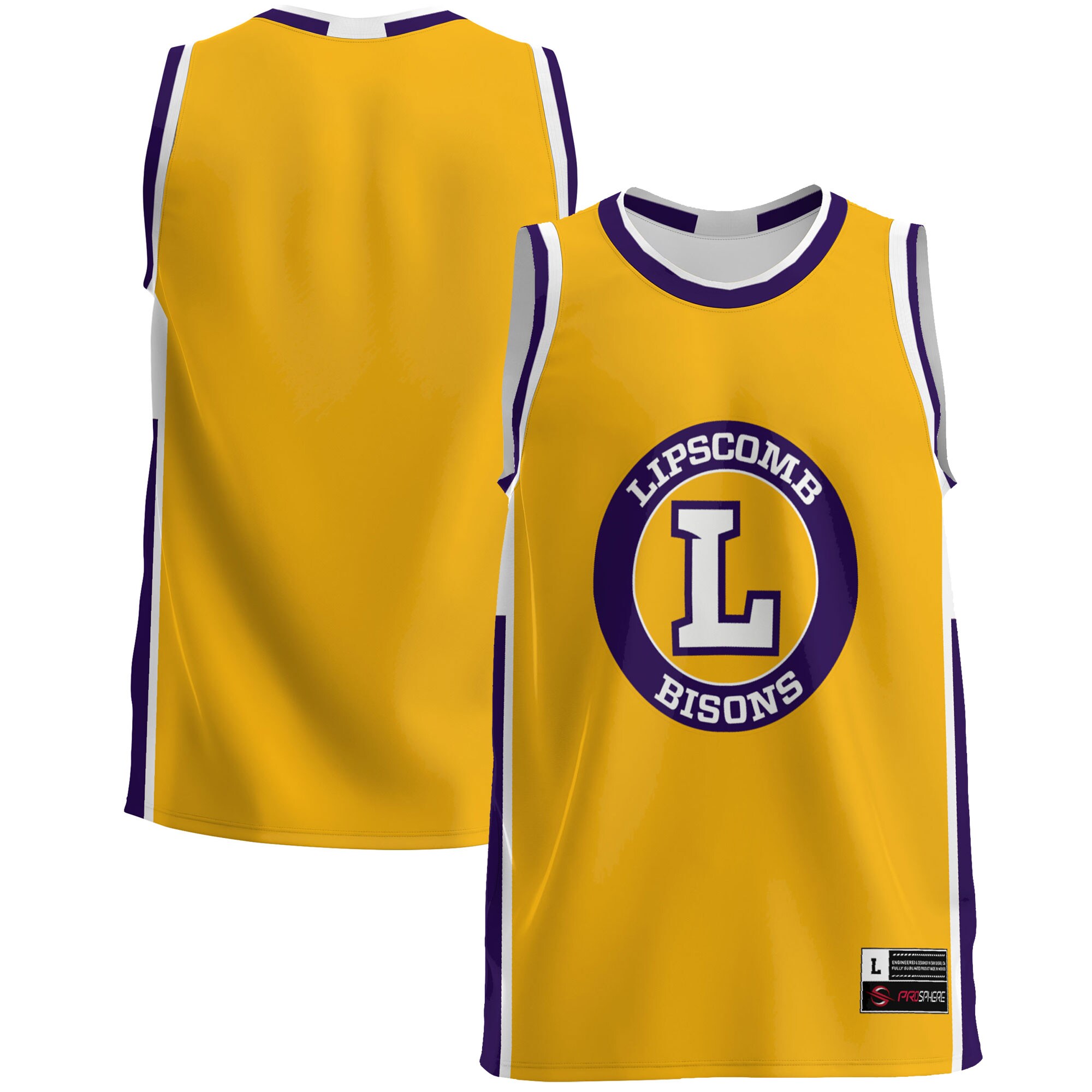 Lipscomb Bisons Basketball Jersey - Purple
