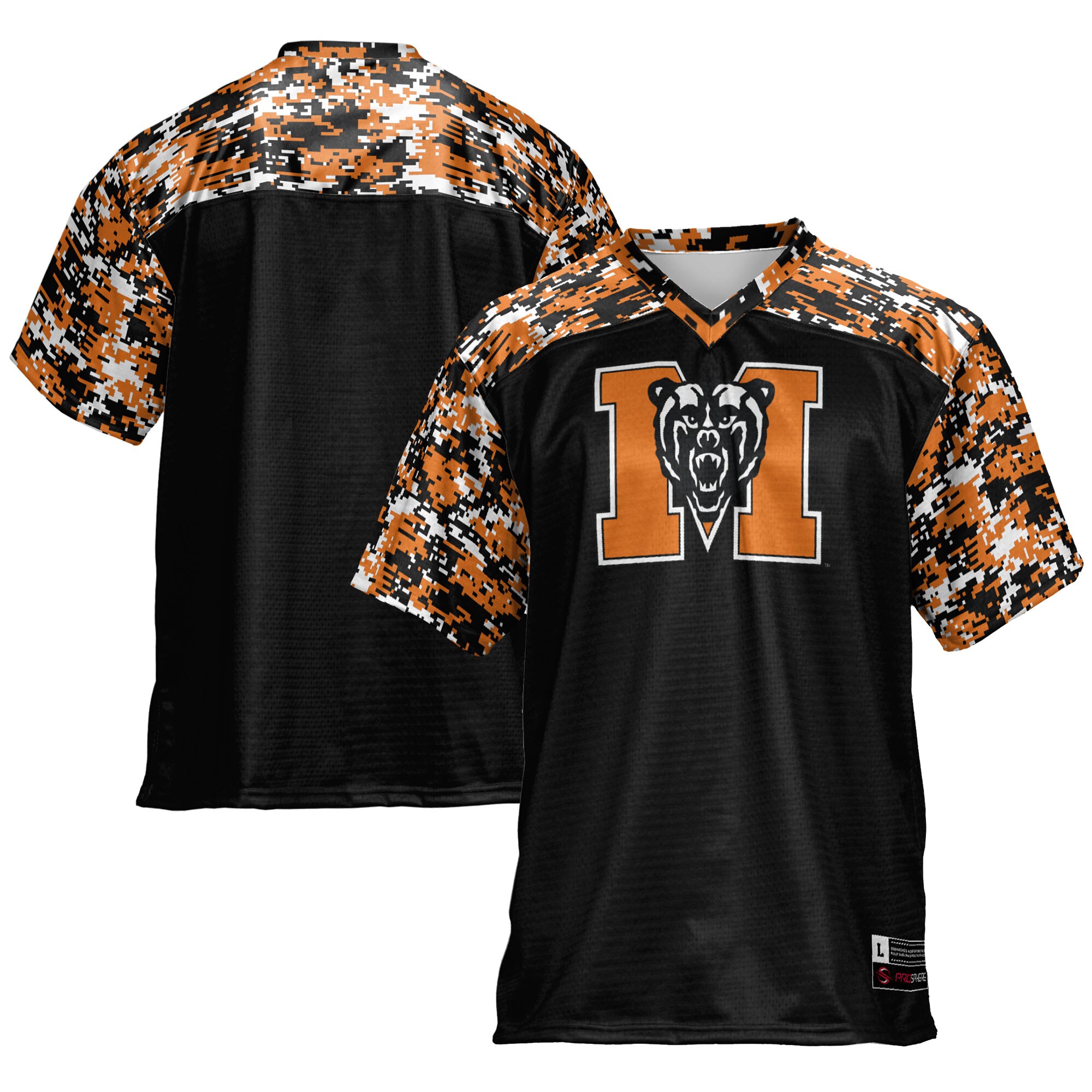 Mercer Bears Football Jersey - Black