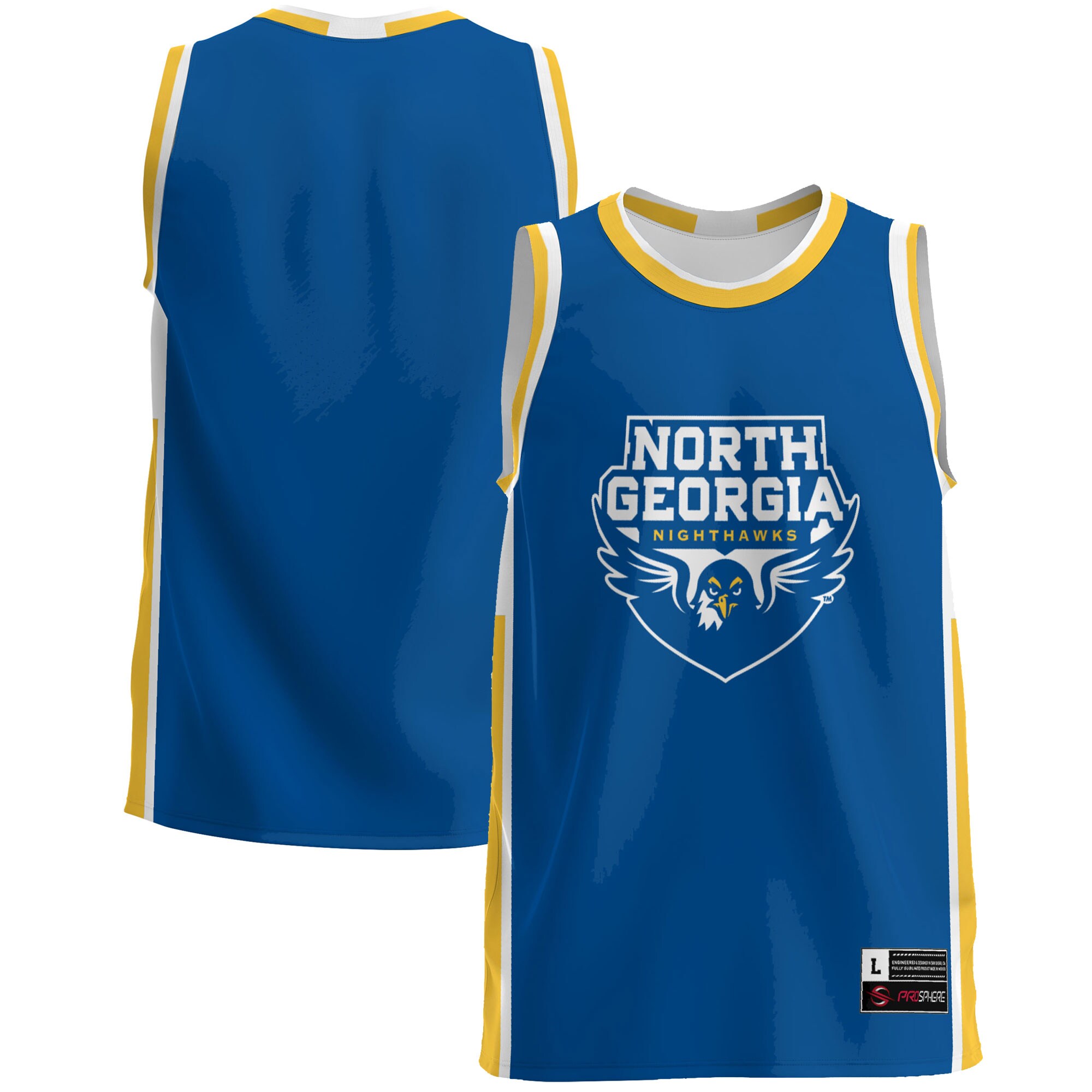 North Georgia Nighthawks Basketball Jersey - Blue