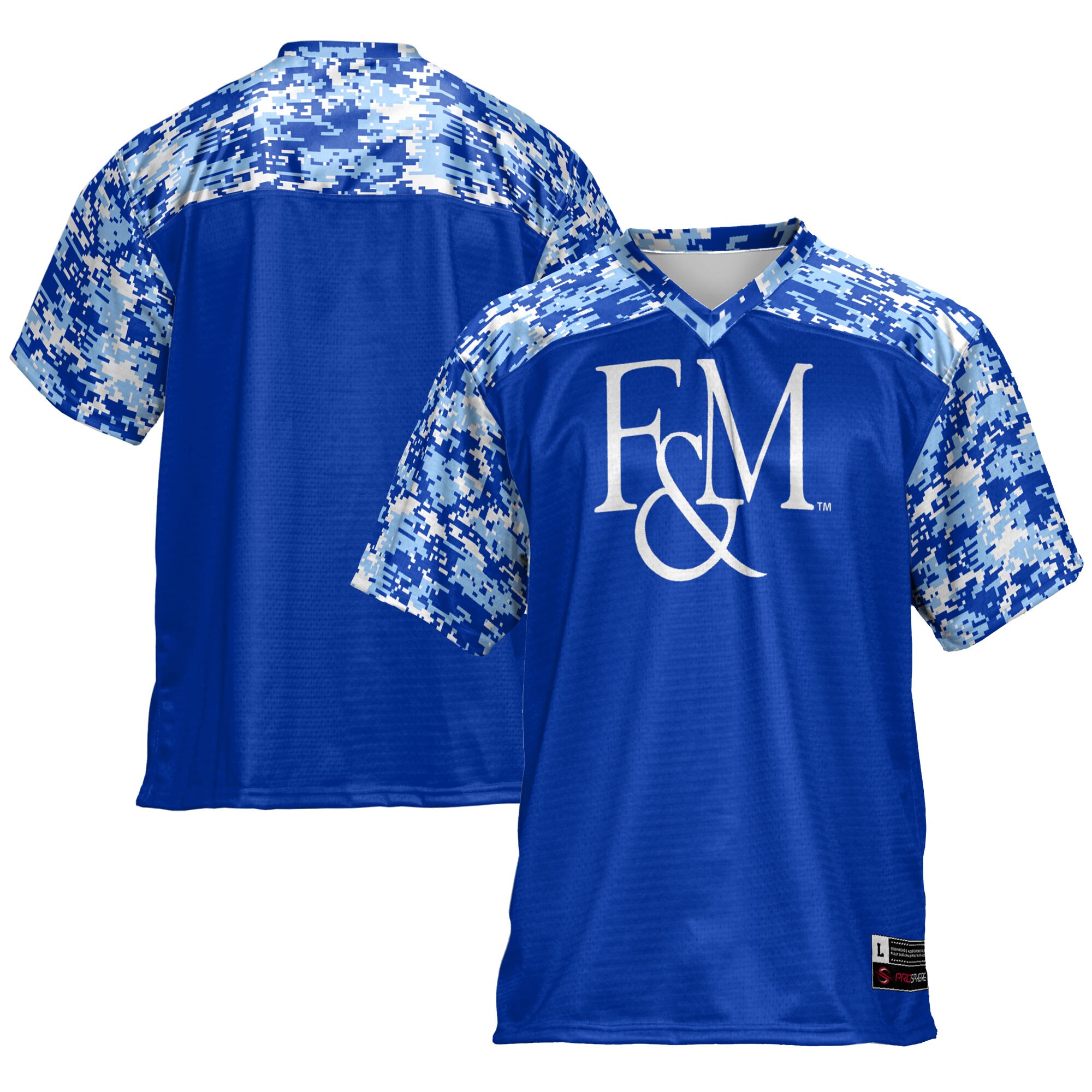 Franklin & Marshall Diplomats Football Jersey - Blue