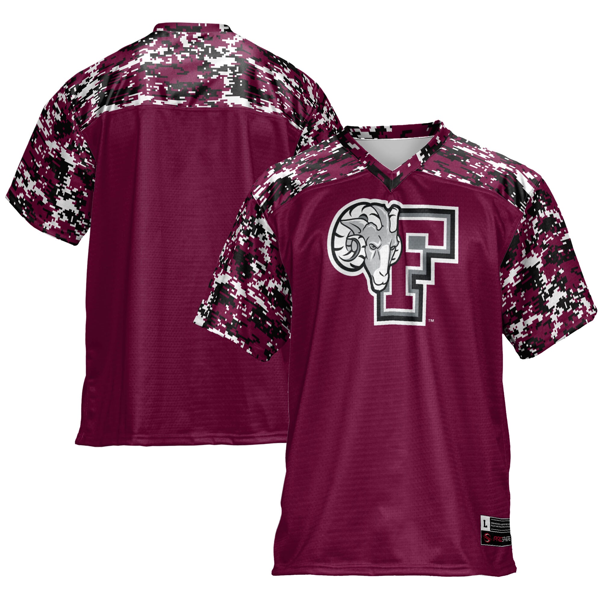 Fordham Rams Football Jersey - Maroon