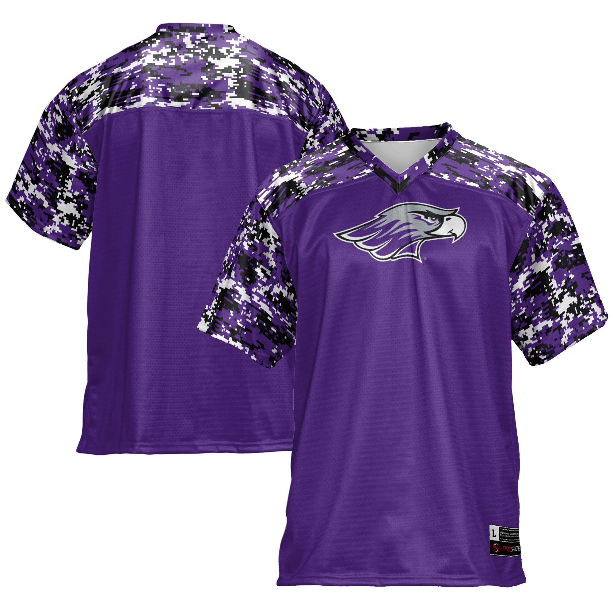 Wisconsin-Whitewater Warhawks Football Jersey - Purple