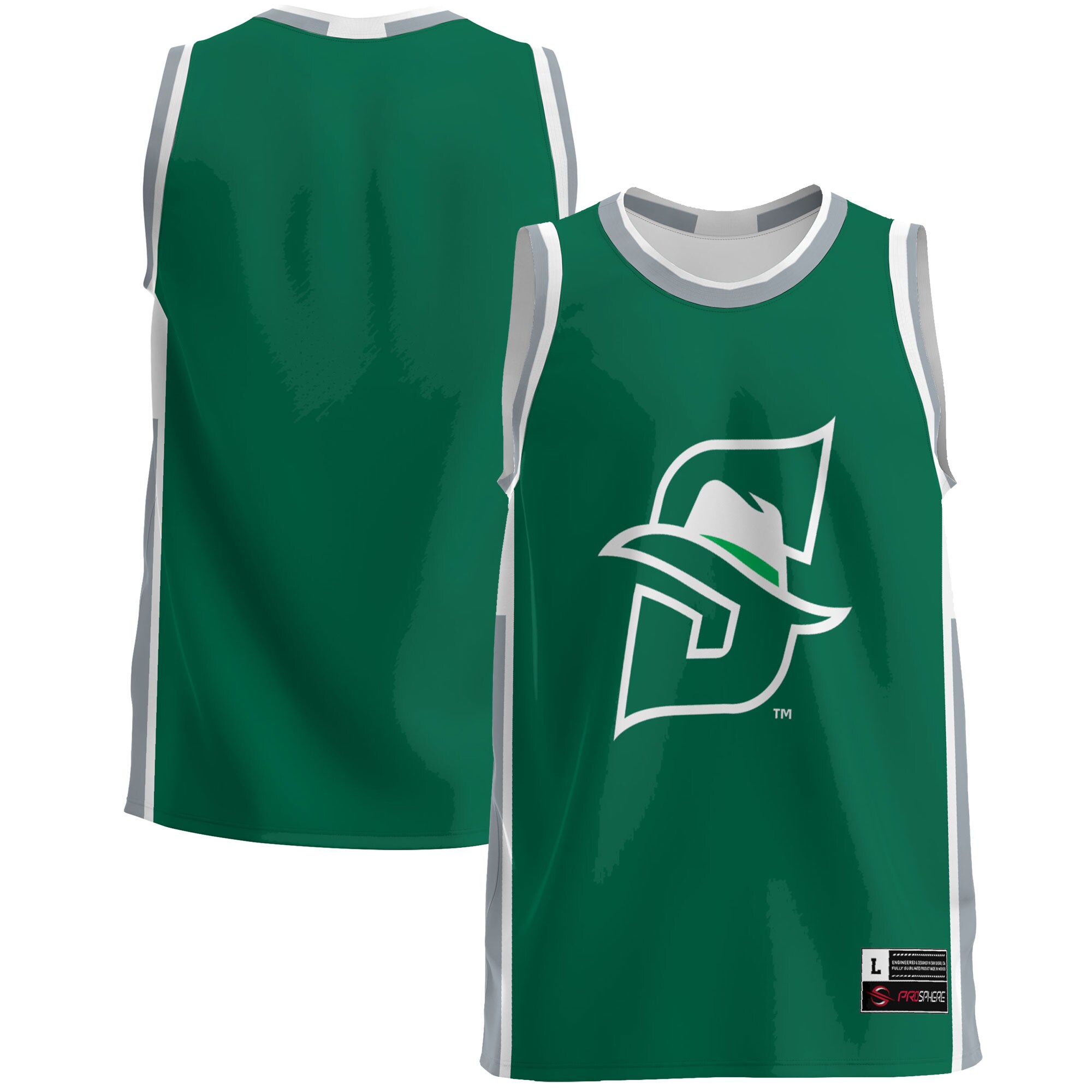 Stetson Hatters Basketball Jersey - Hunter Green