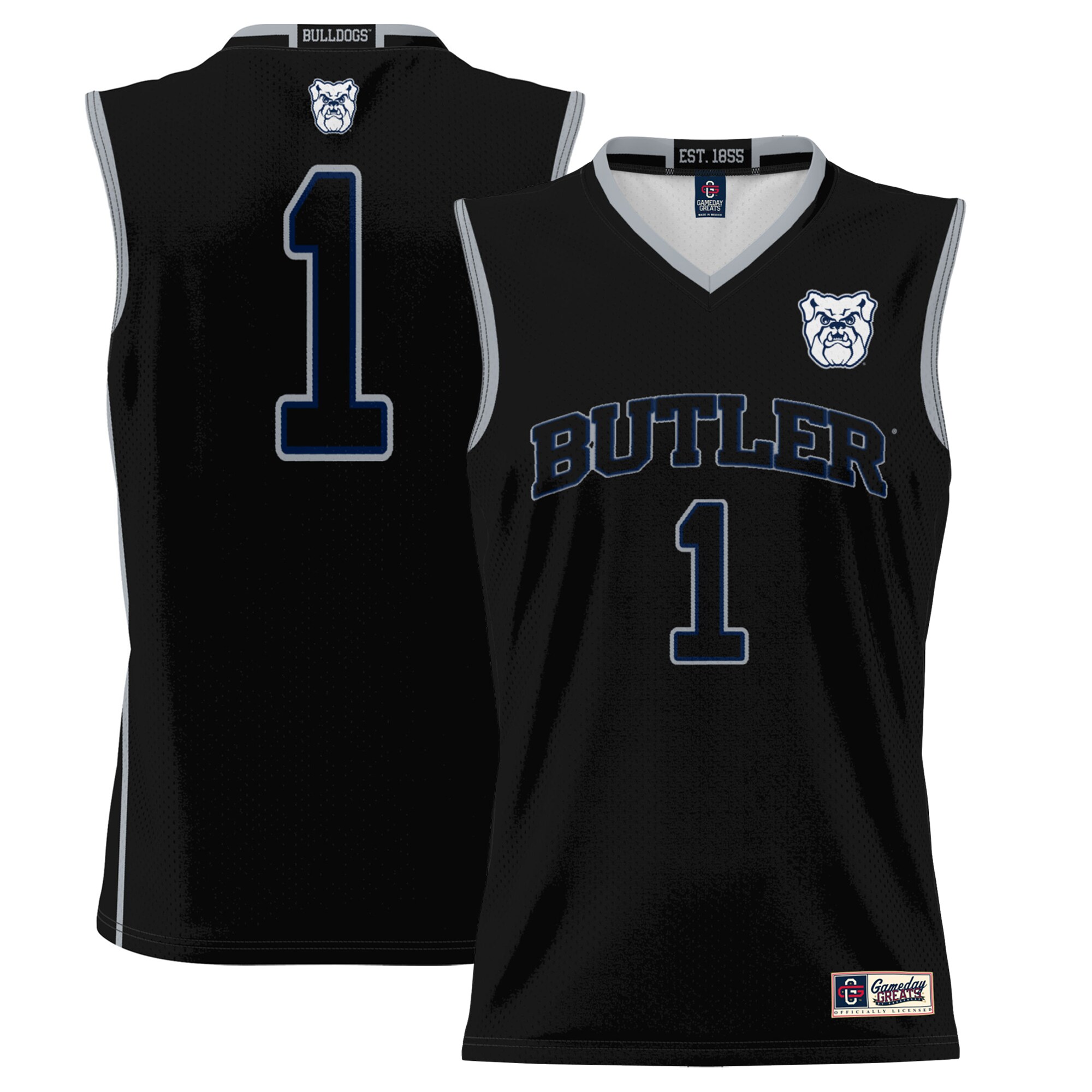 #1 Butler Bulldogs ProSphere Basketball Jersey - Black
