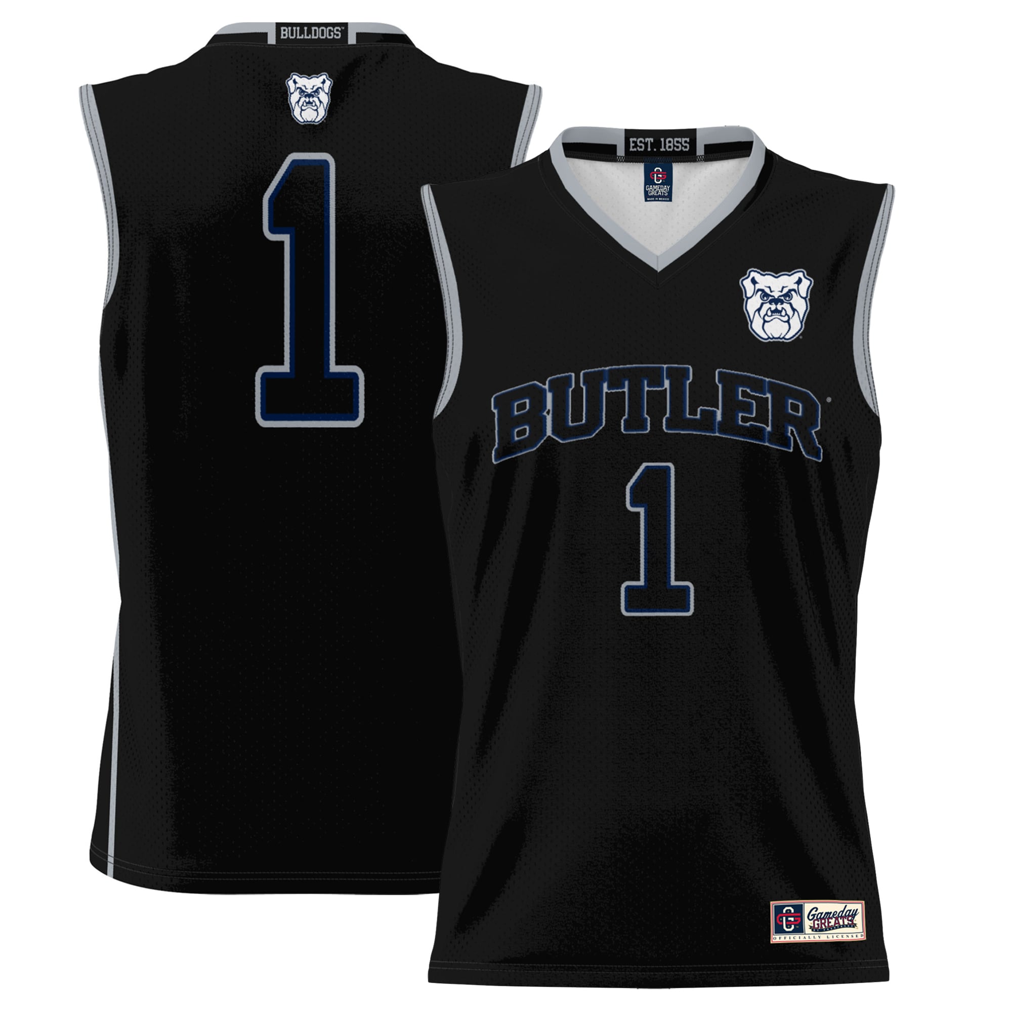 #1 Butler Bulldogs ProSphere Basketball Jersey - Black