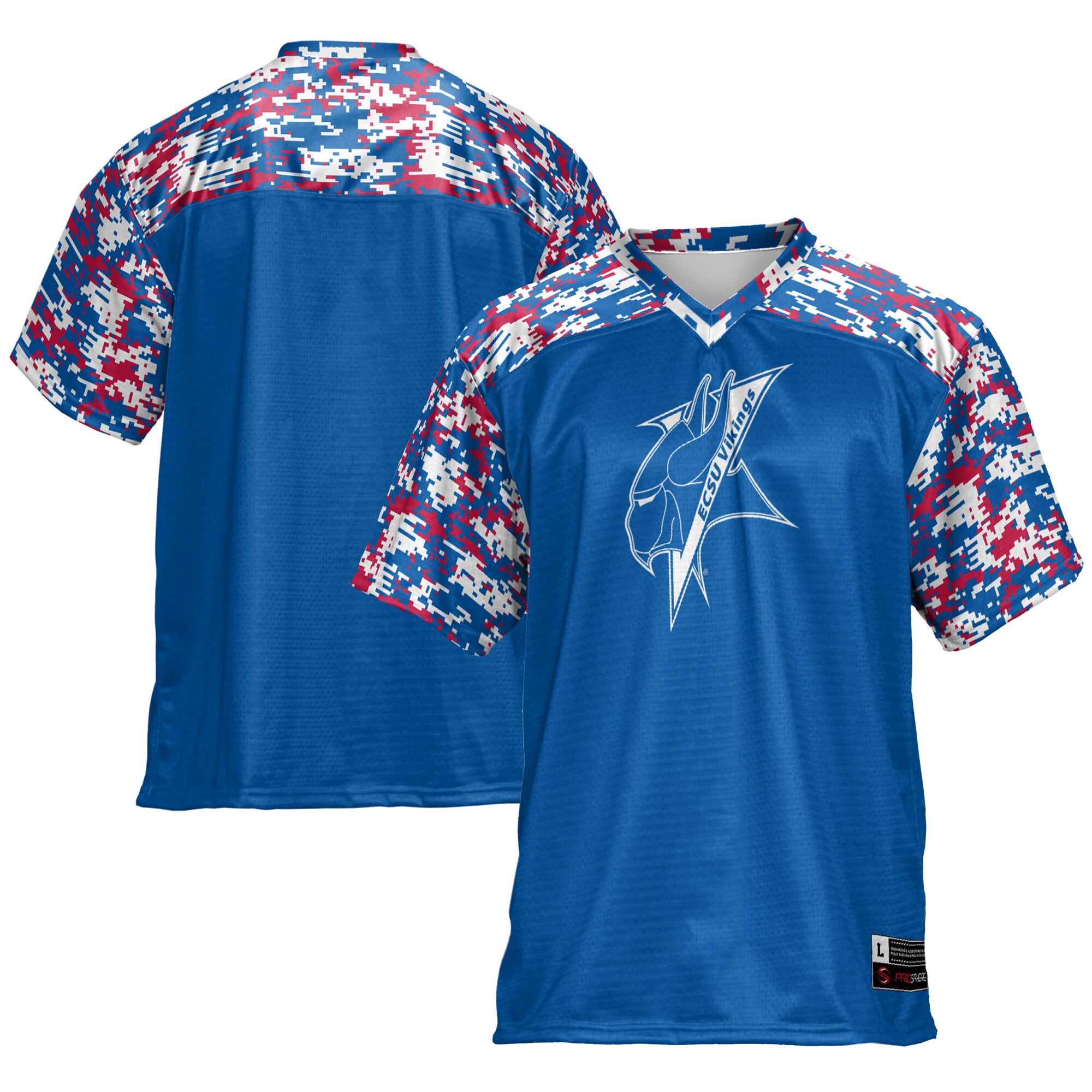 ECSU Vikings Football Jersey - Blue
