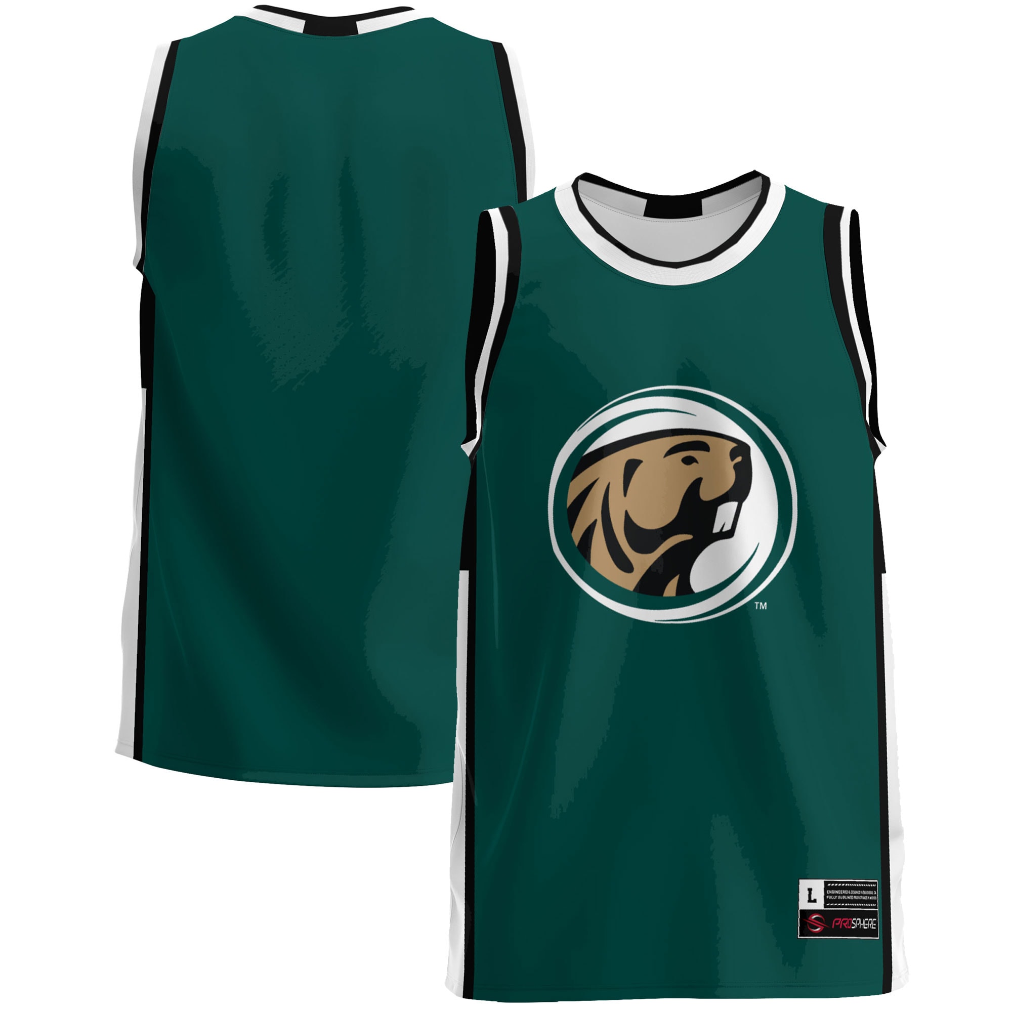 Bemidji State Beavers Basketball Jersey - Green