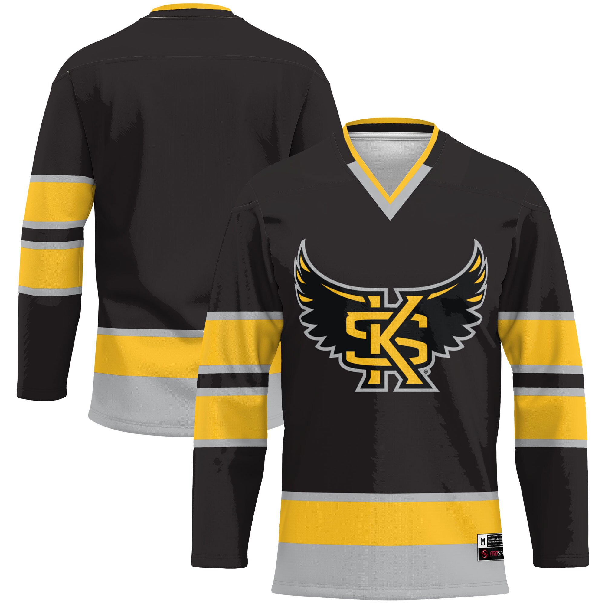 Kennesaw State Owls Hockey Jersey - Black