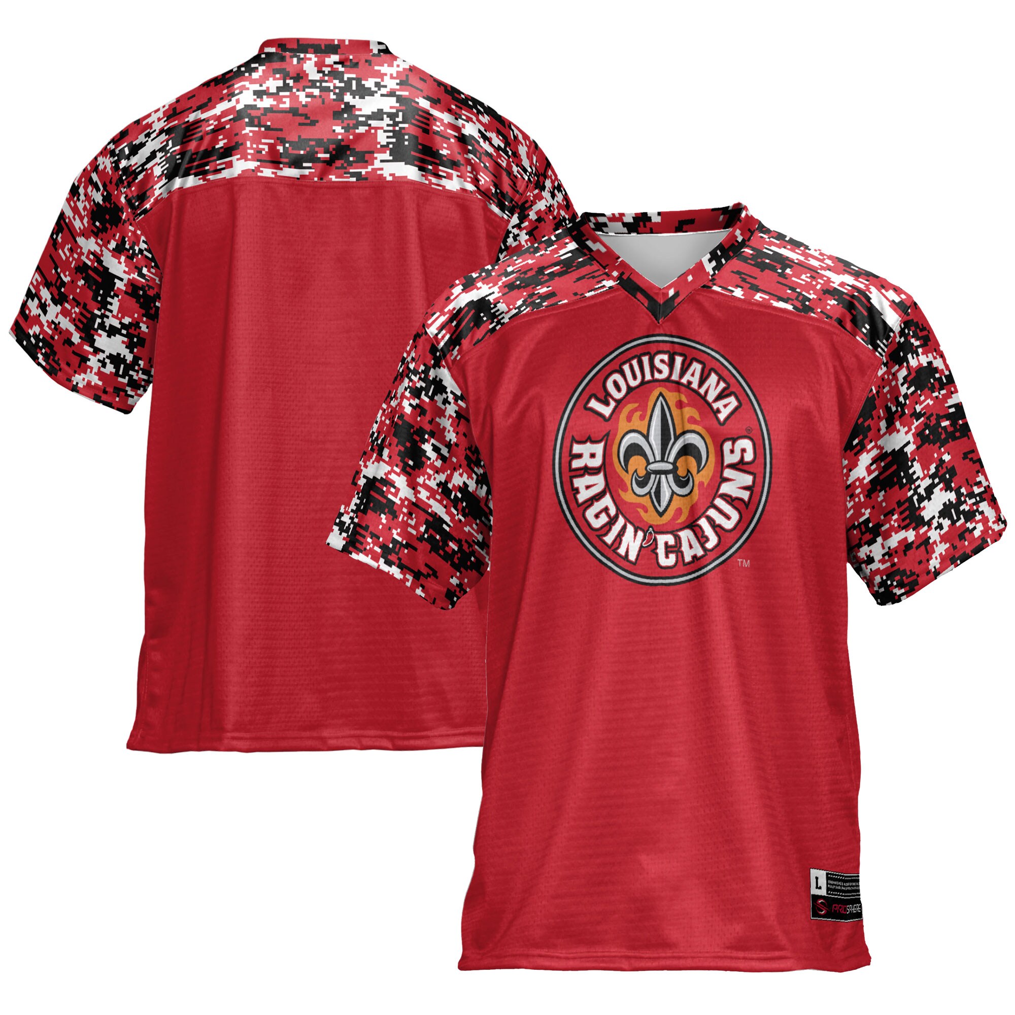 Louisiana Ragin' Cajuns Football Jersey - Cardinal