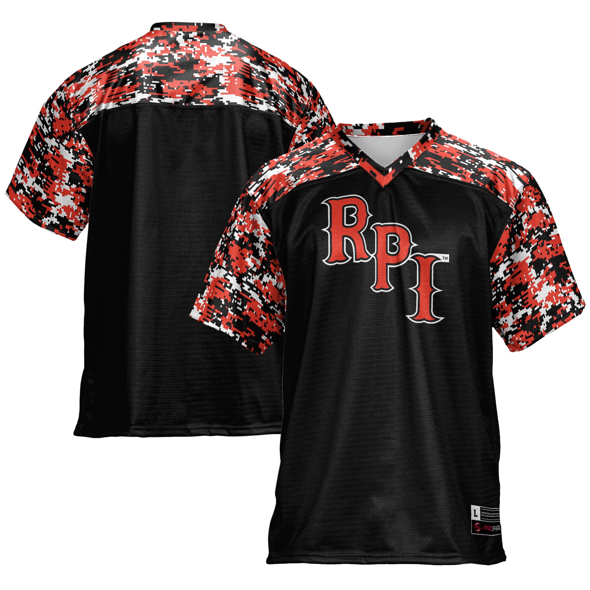 Rensselaer Polytechnic Institute Engineers Football Jersey - Black