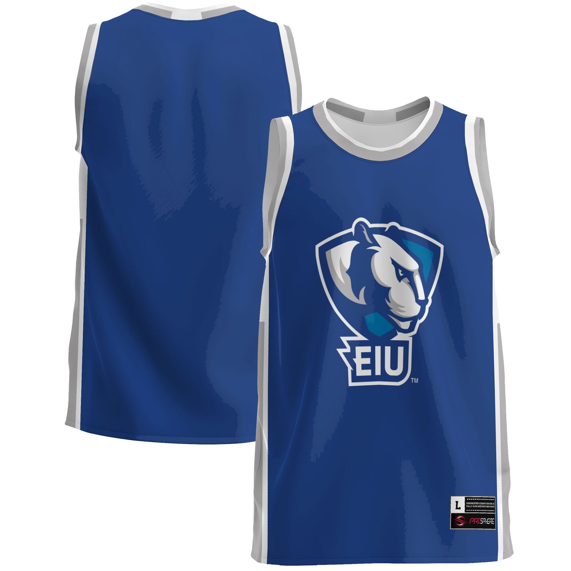 Eastern Illinois Panthers Basketball Jersey - Blue