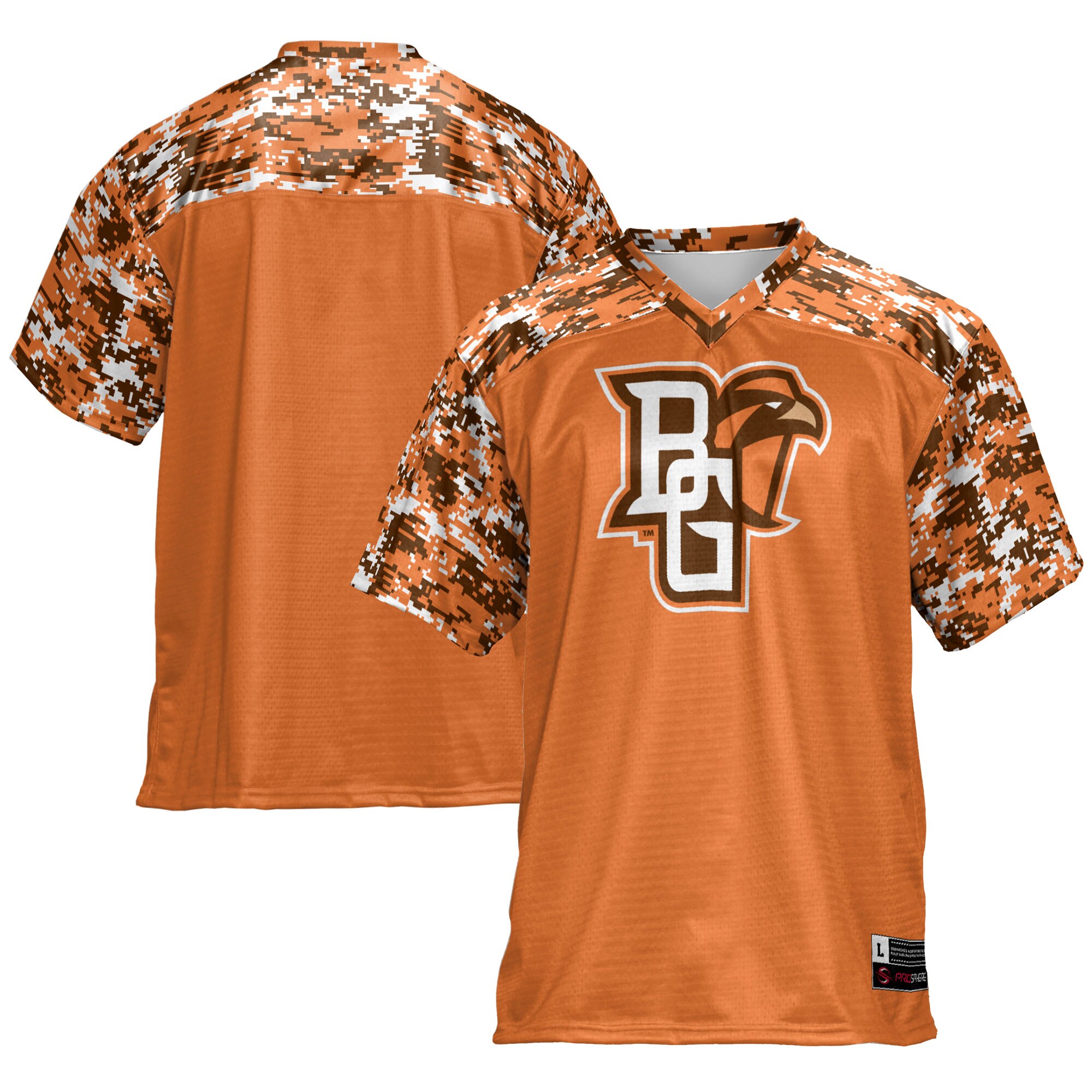 Bowling Green St. Falcons Football Jersey - Orange