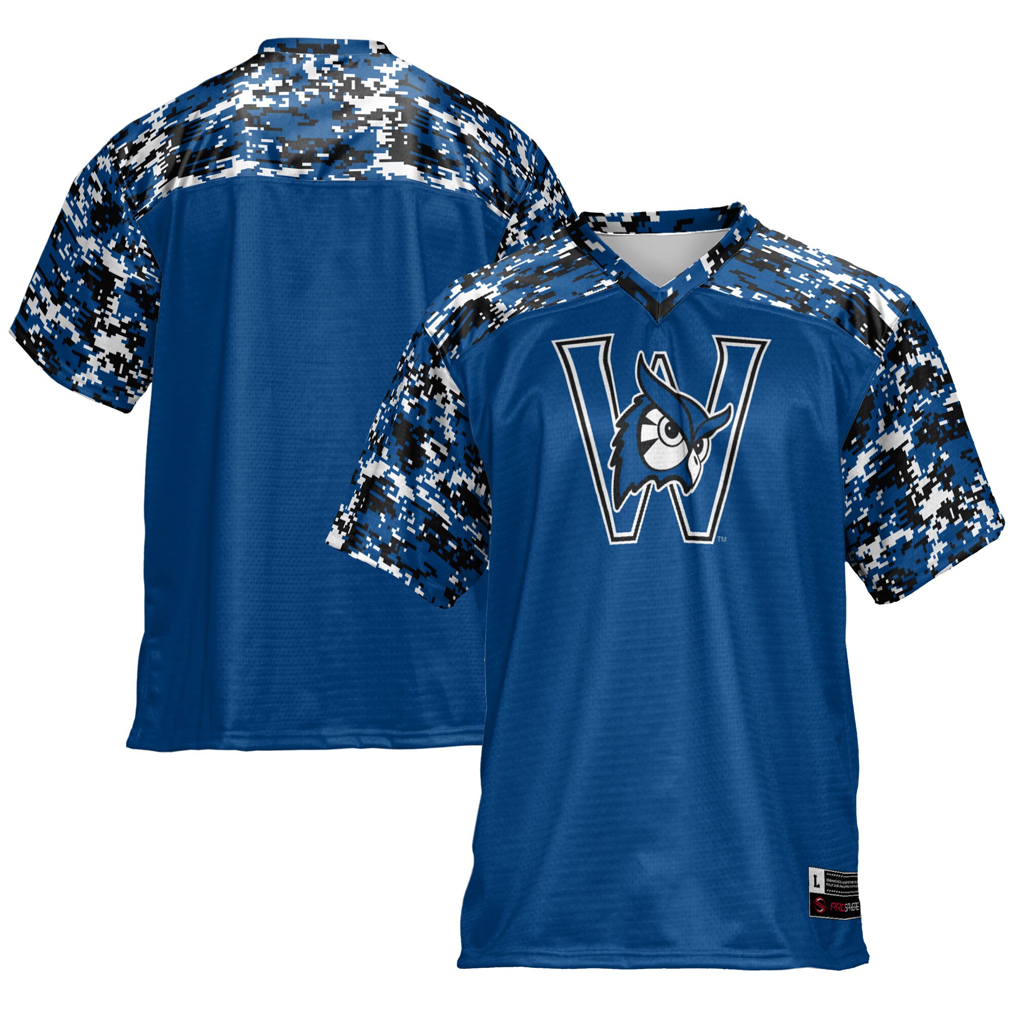 Westfield State Owls Football Jersey - Blue