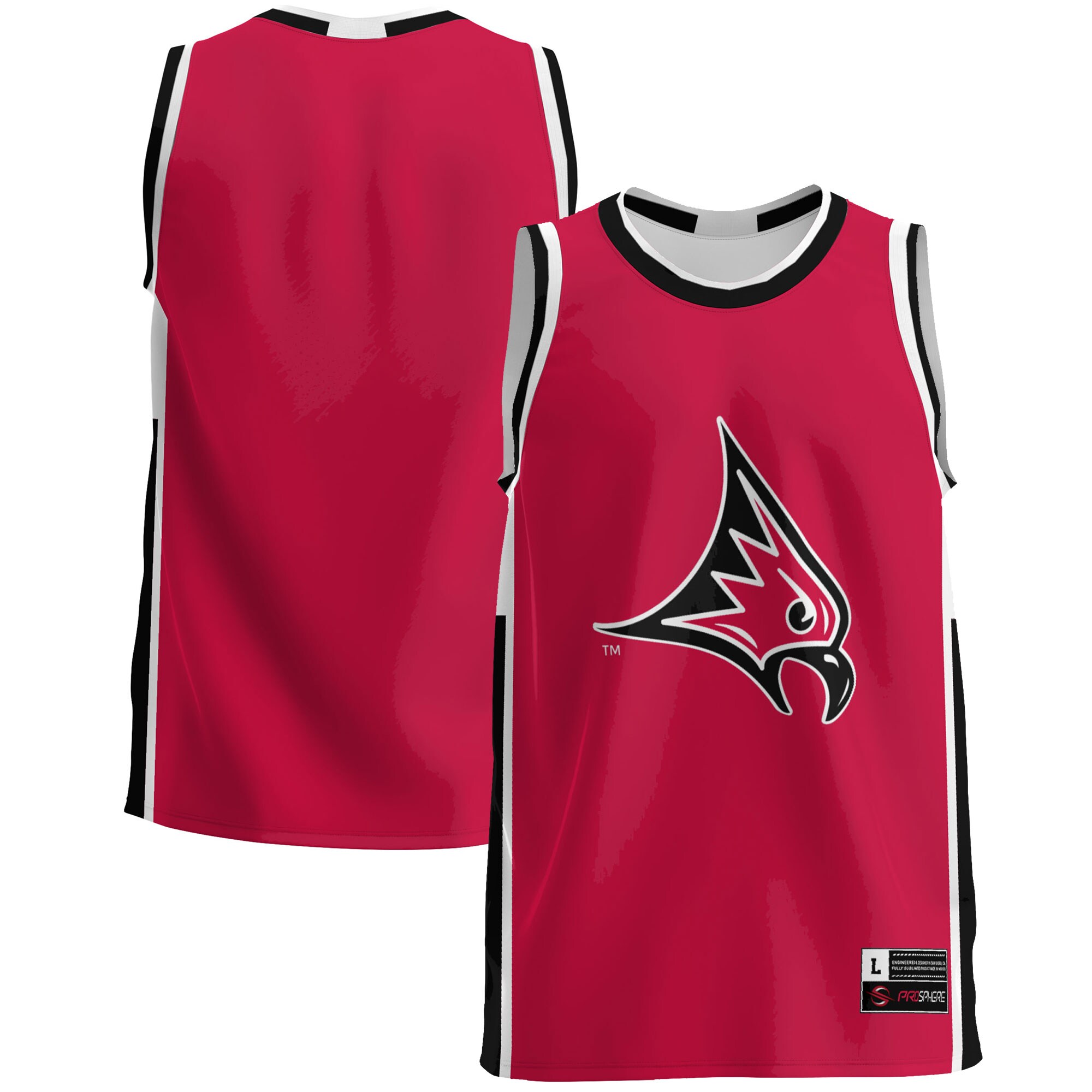 Wisconsin-River Falls Falcons Basketball Jersey - Red