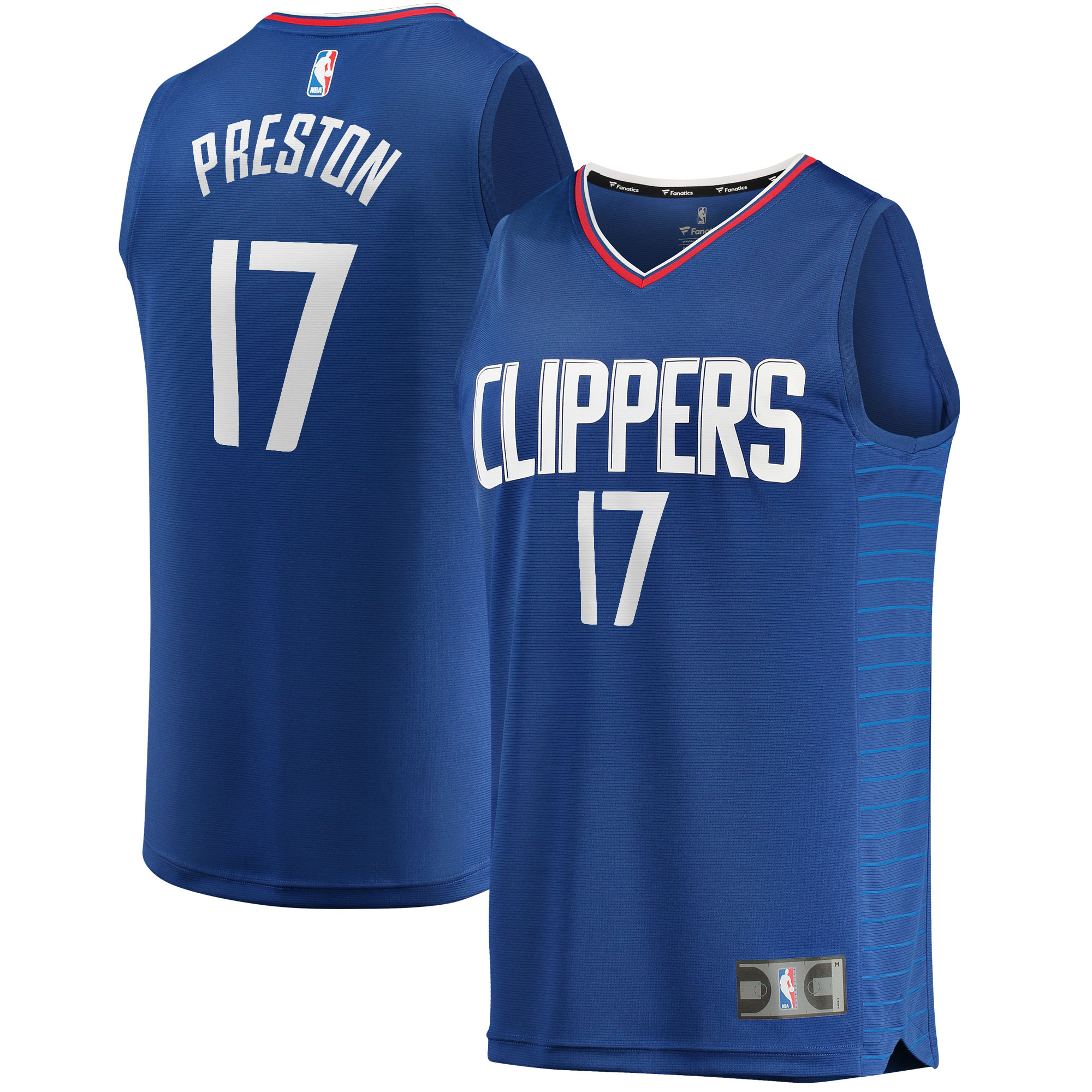 Jason Preston LA Clippers Fanatics Branded 2021/22 Fast Break Replica Jersey - Icon Edition - Royal