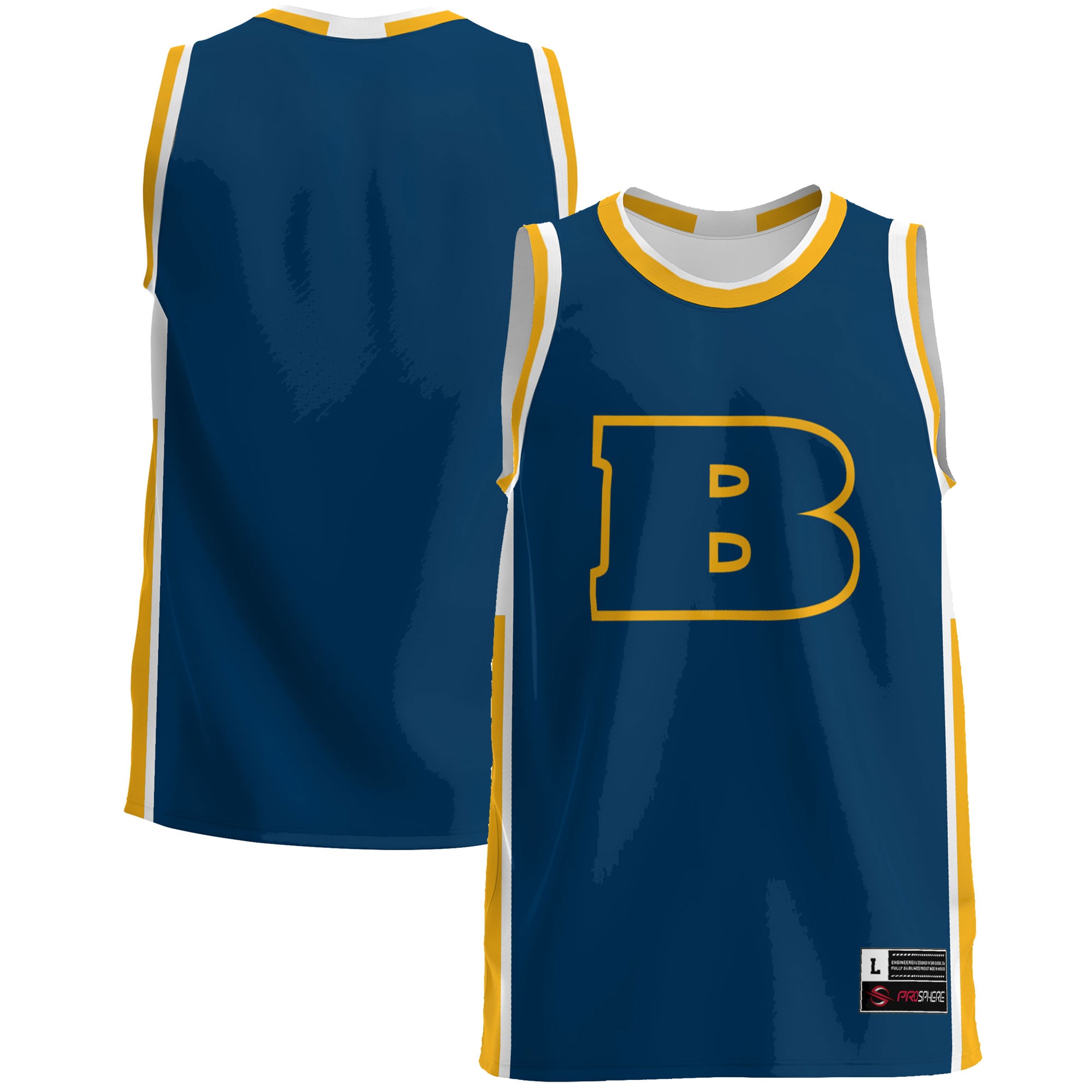Beloit College Buccaneers Basketball Jersey - Blue