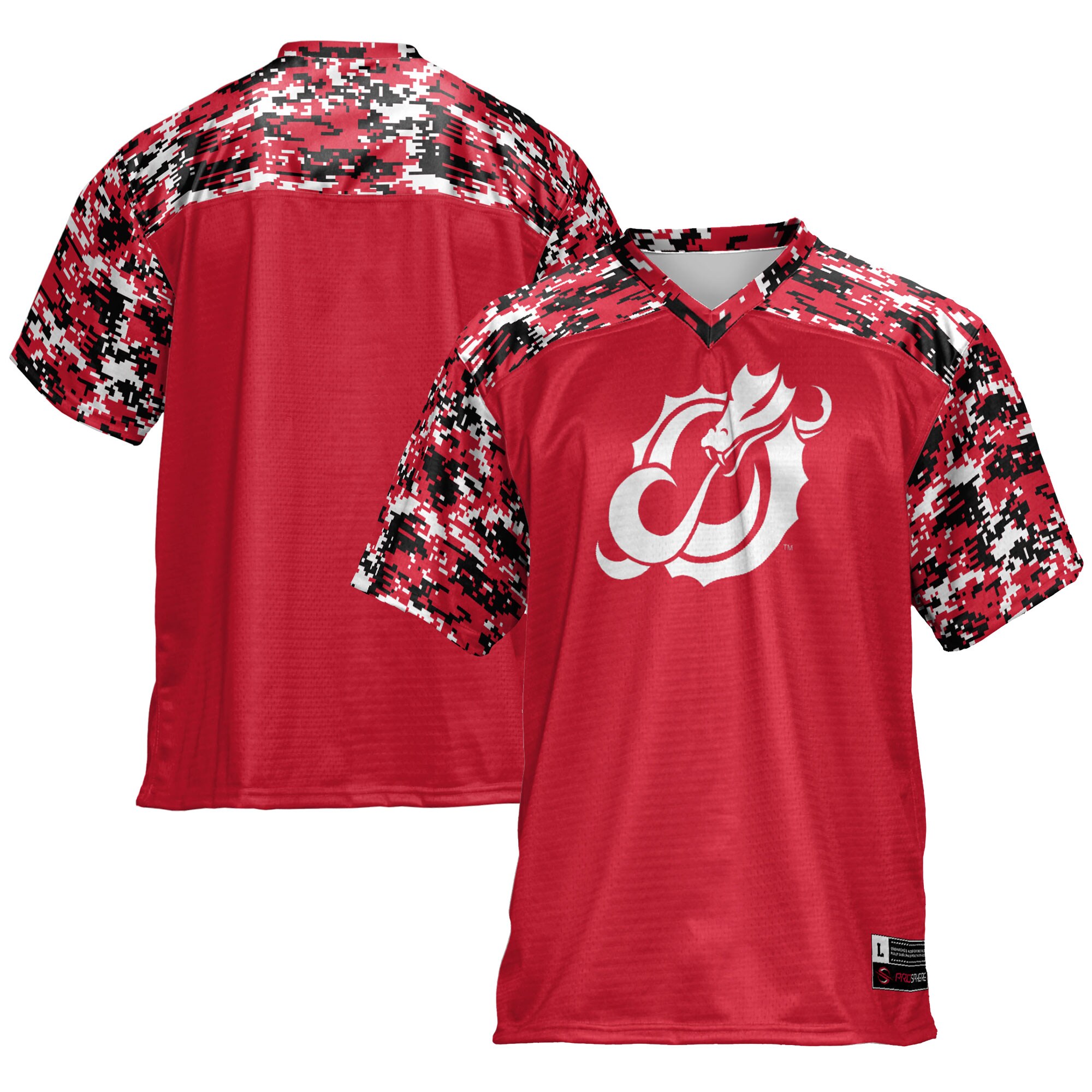 Minnesota State Moorhead Dragons Football Jersey - Red