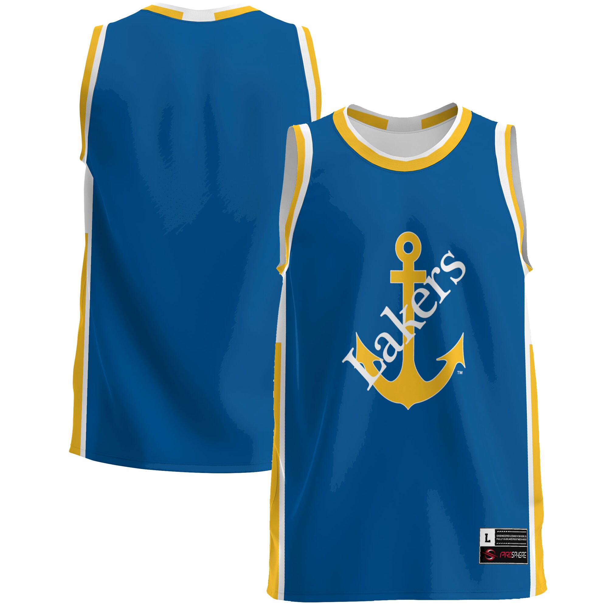 Lake Superior State Lakers Basketball Jersey - Royal