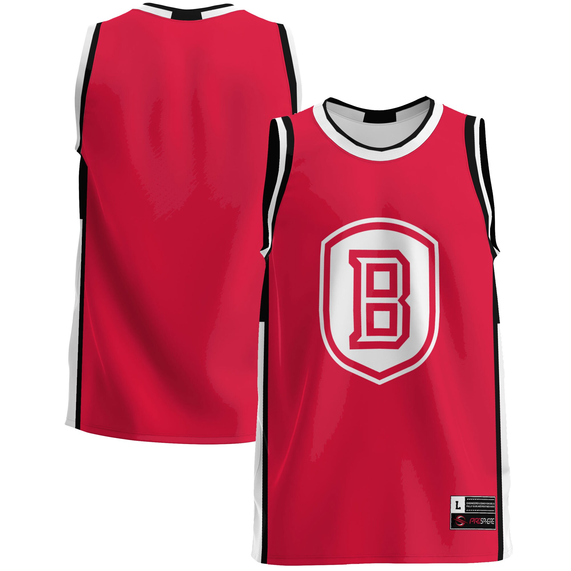 Bradley Braves Basketball Jersey - Red