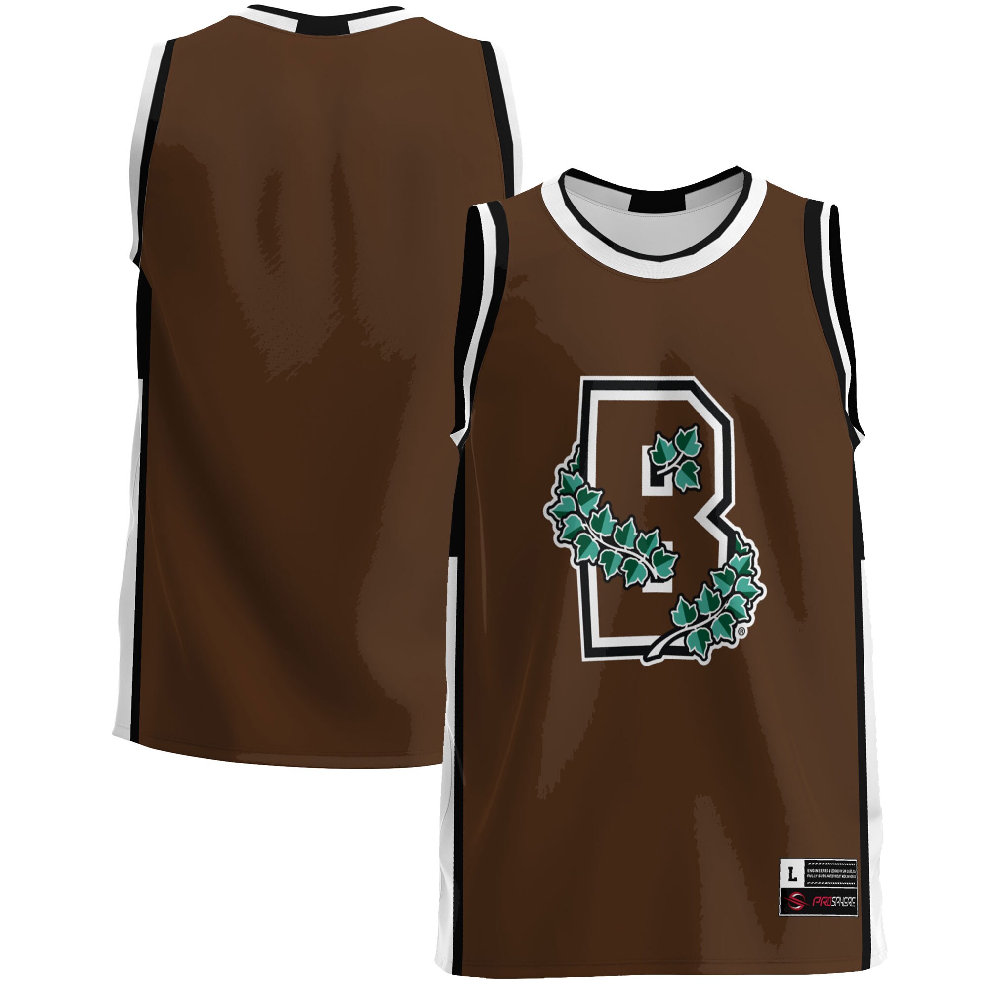 Brown Bears Basketball Jersey - Brown
