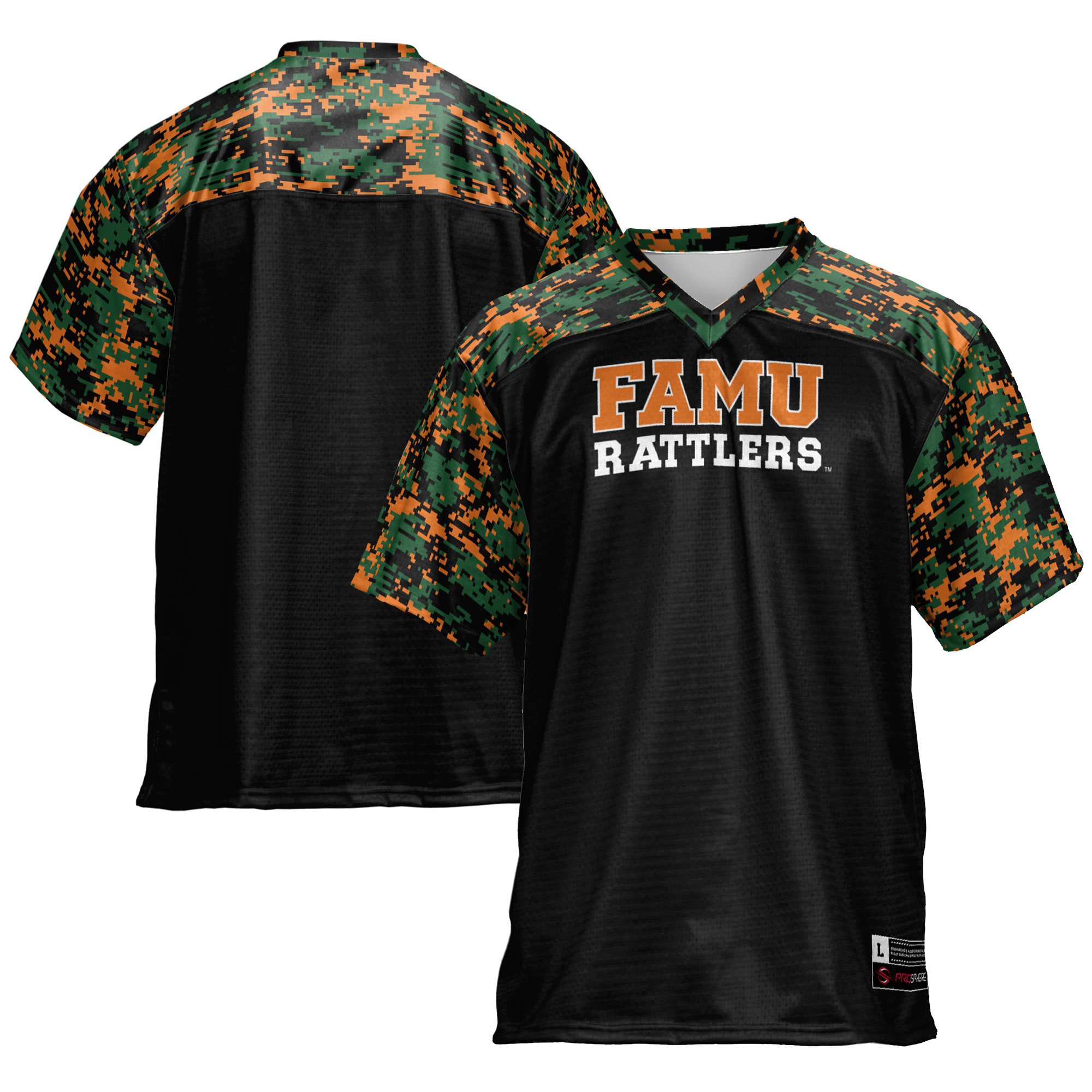 Florida A&M Rattlers Football Jersey - Black