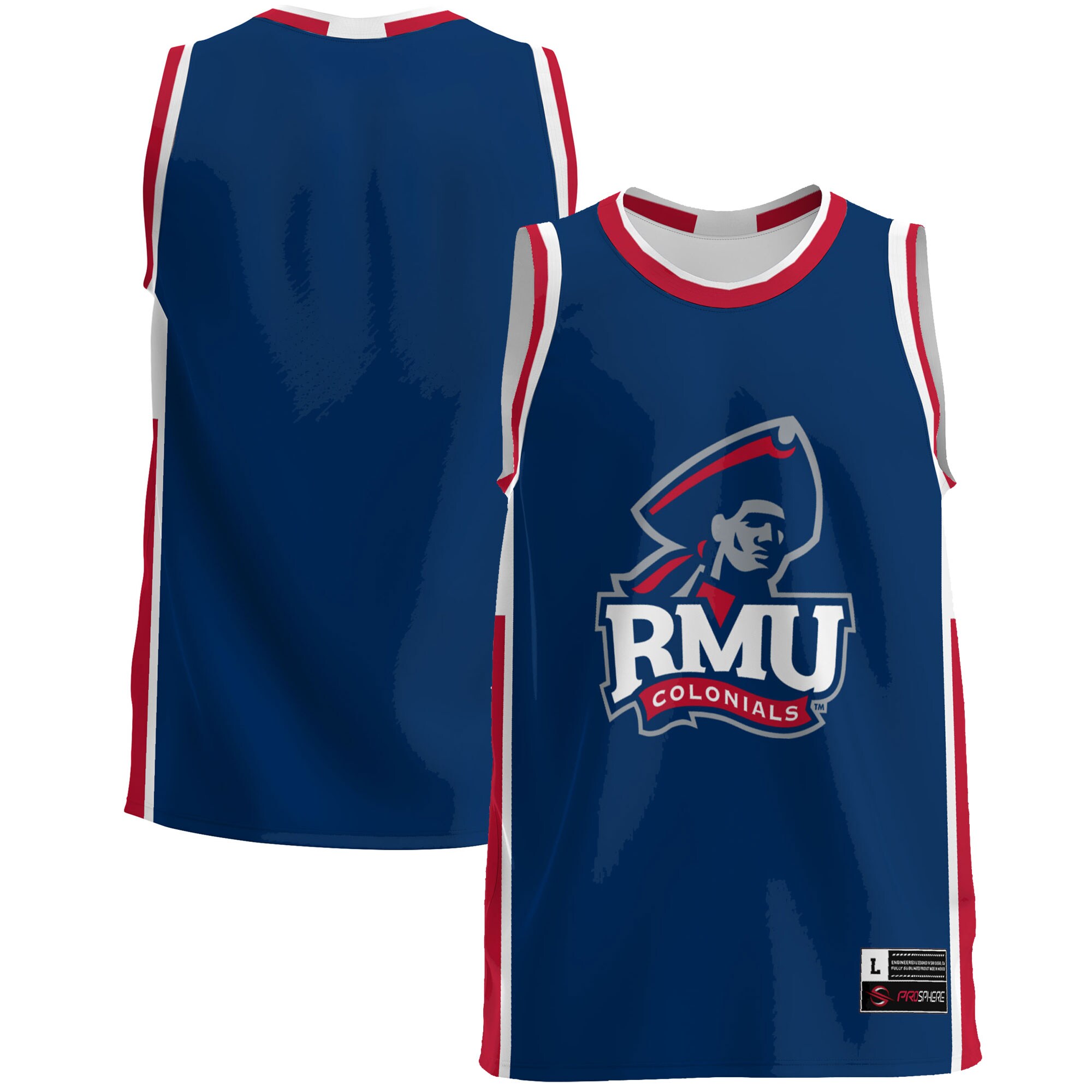 Robert Morris Colonials Basketball Jersey - Blue