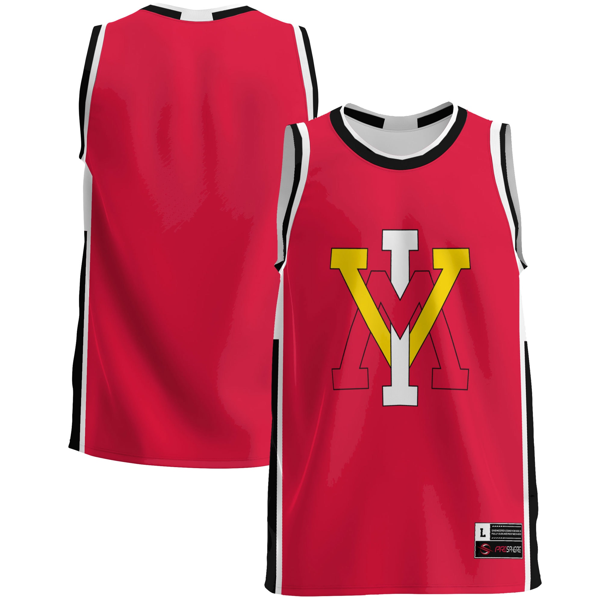 Virginia Military Institute Keydets Basketball Jersey - Red