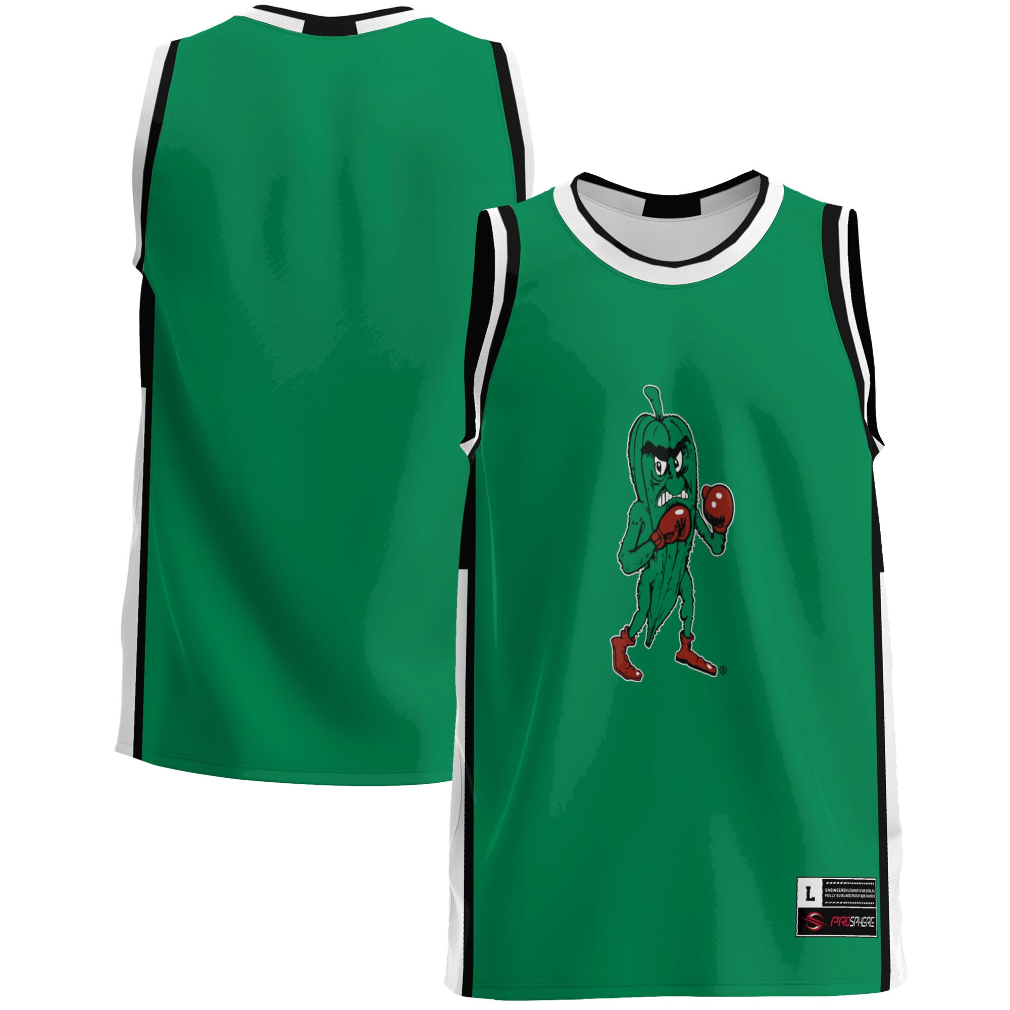 Delta State Statesmen Basketball Jersey - Green