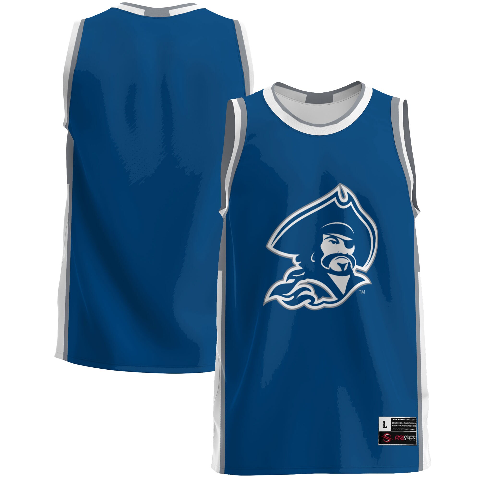 Blinn College Buccaneers Basketball Jersey - Blue