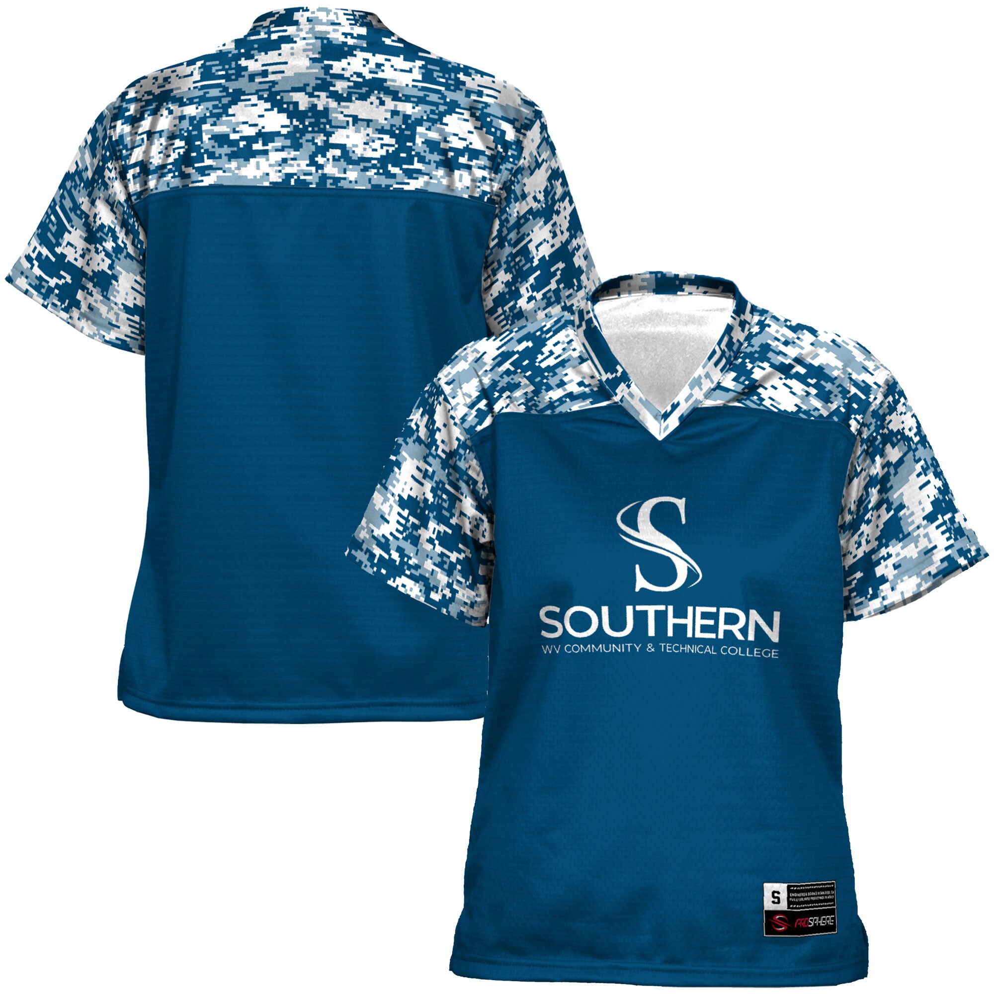 Southern West Virginia Community and Technical College ProSphere Women's Football Jersey - Blue