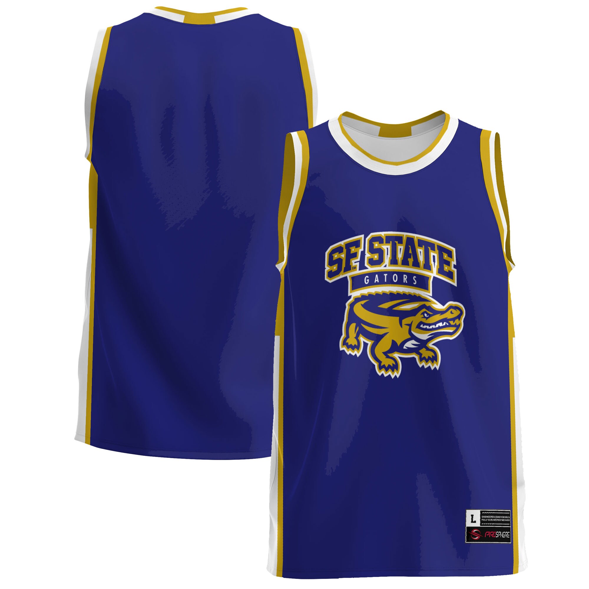 San Francisco State Gators Basketball Jersey - Purple