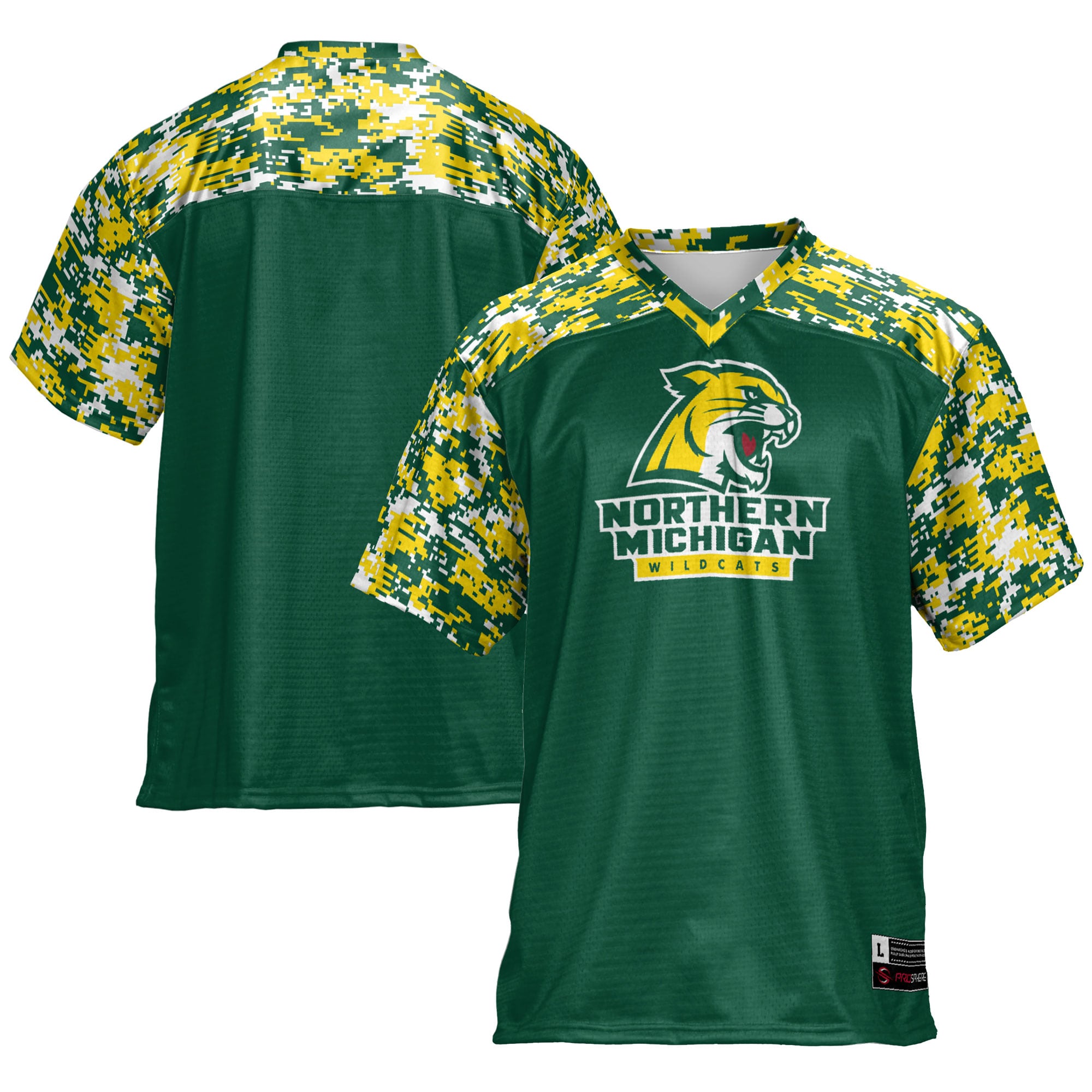 Northern Michigan Wildcats Football Jersey - Green