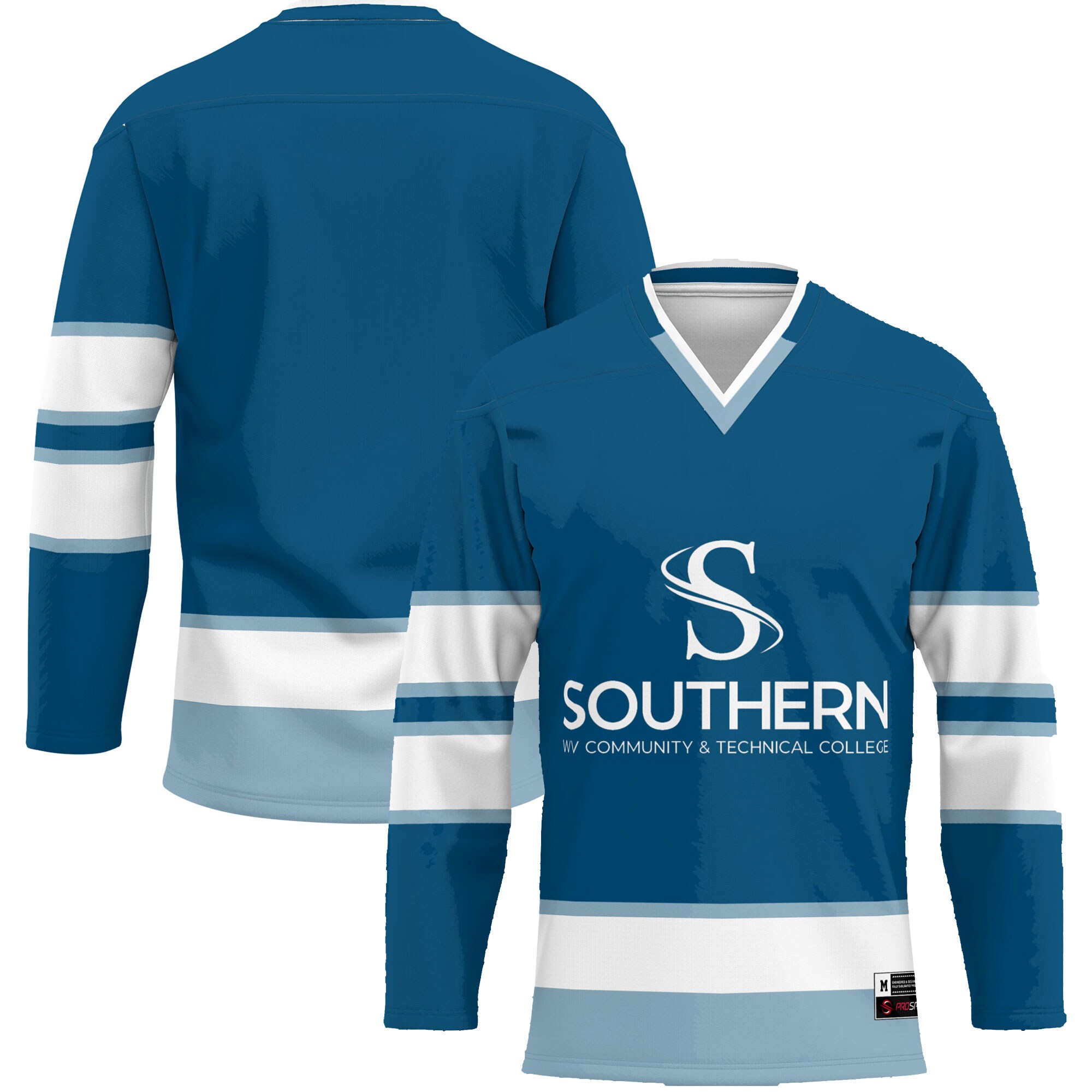 Southern West Virginia Community and Technical College ProSphere Youth Hockey Jersey - Blue