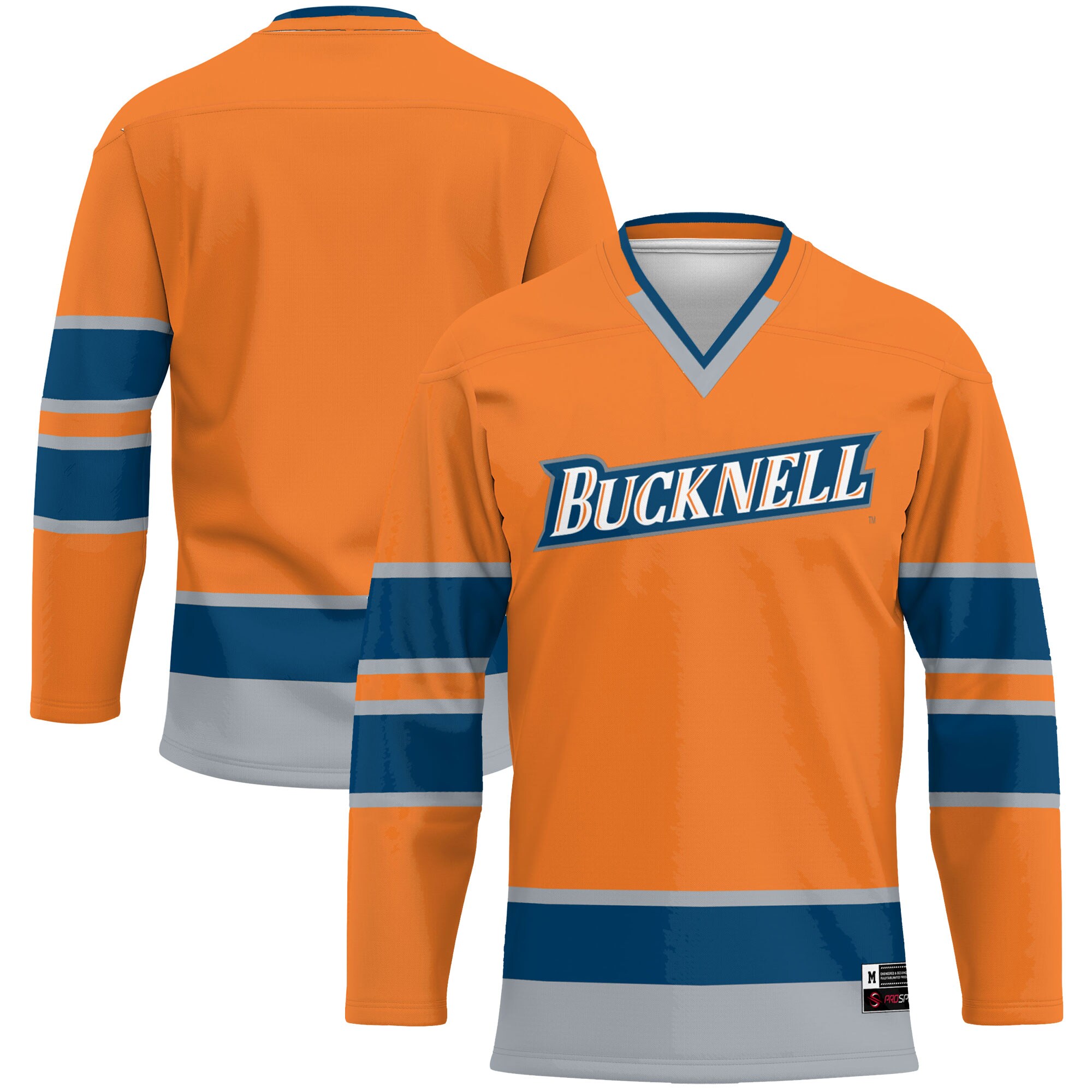 Bucknell Bison Hockey Jersey - Orange