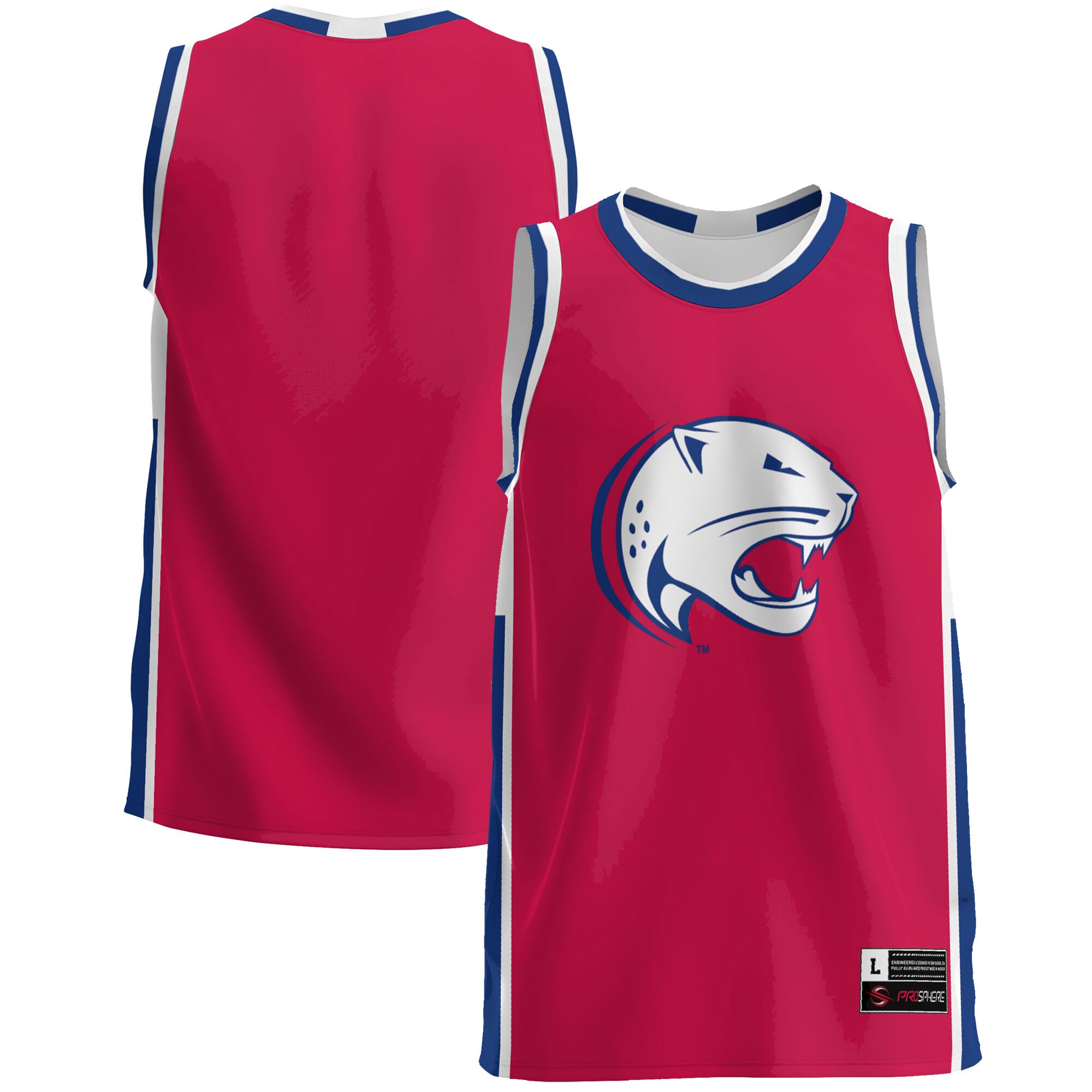 South Alabama Jaguars Basketball Jersey - Red