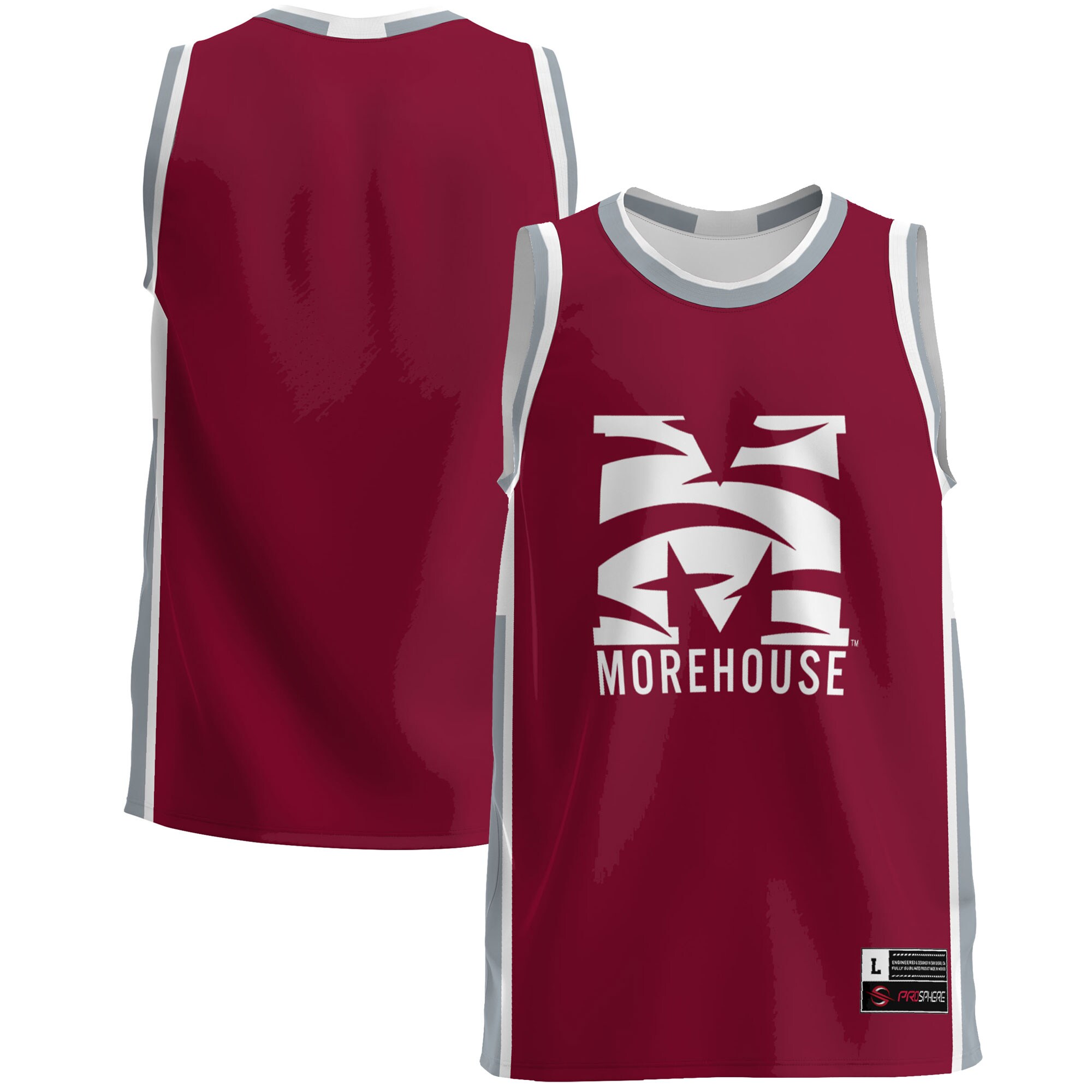 Morehouse Maroon Tigers Basketball Jersey - Maroon