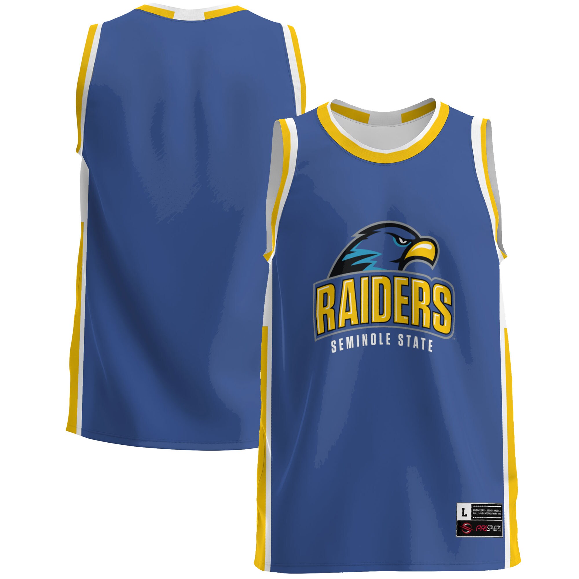 Seminole State Raiders Basketball Jersey - Blue