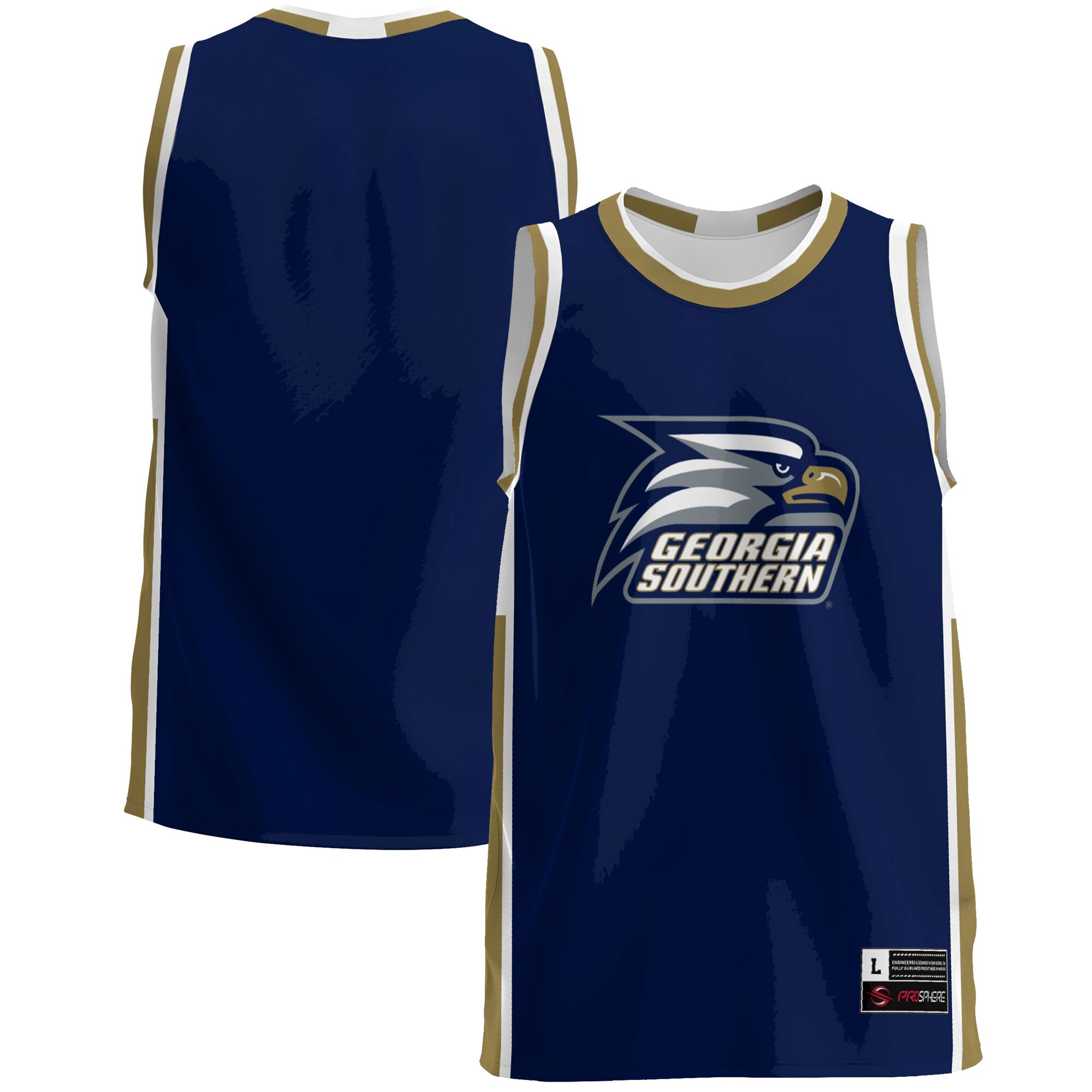 Georgia Southern Eagles Basketball Jersey - Navy