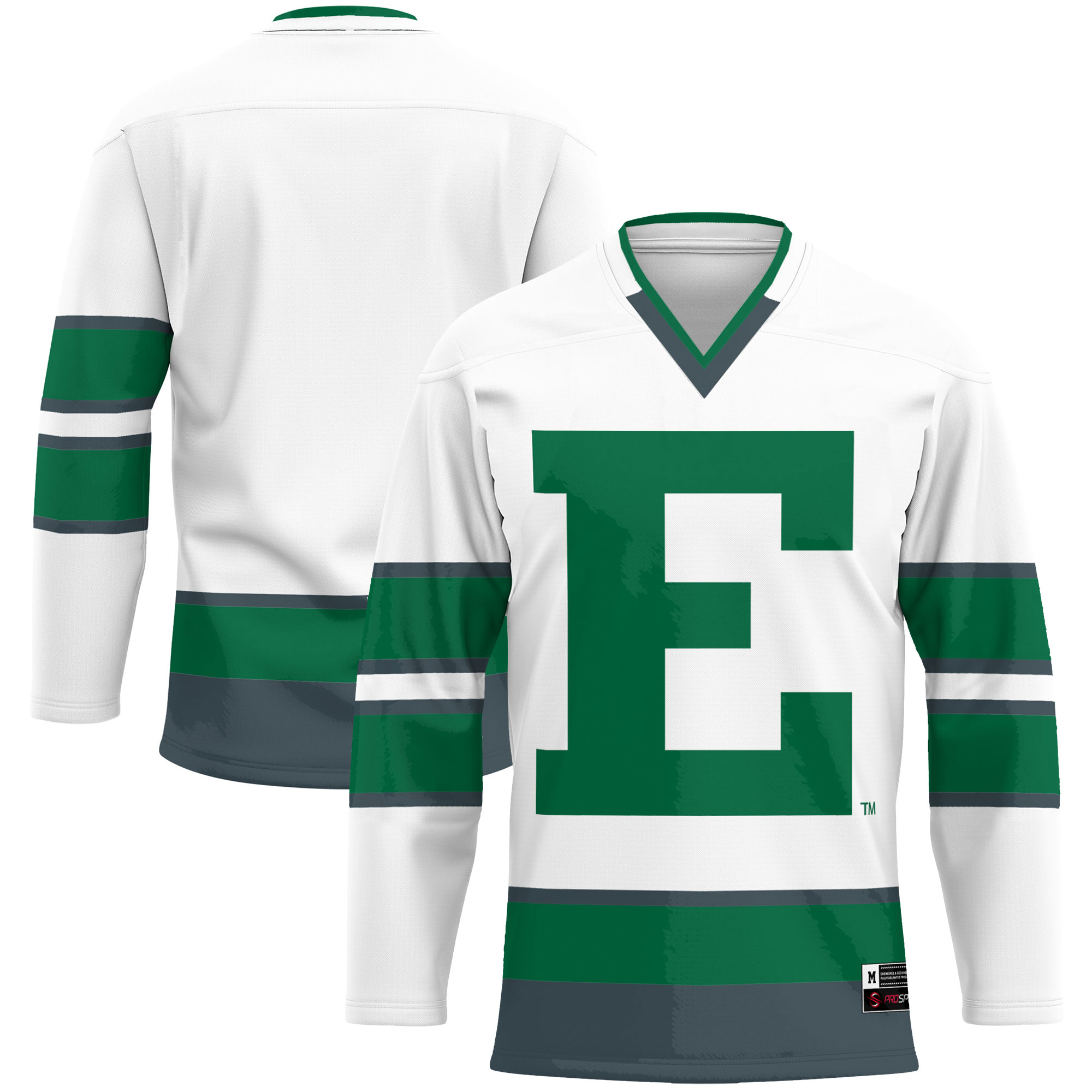 Eastern Michigan Eagles Hockey Jersey - White