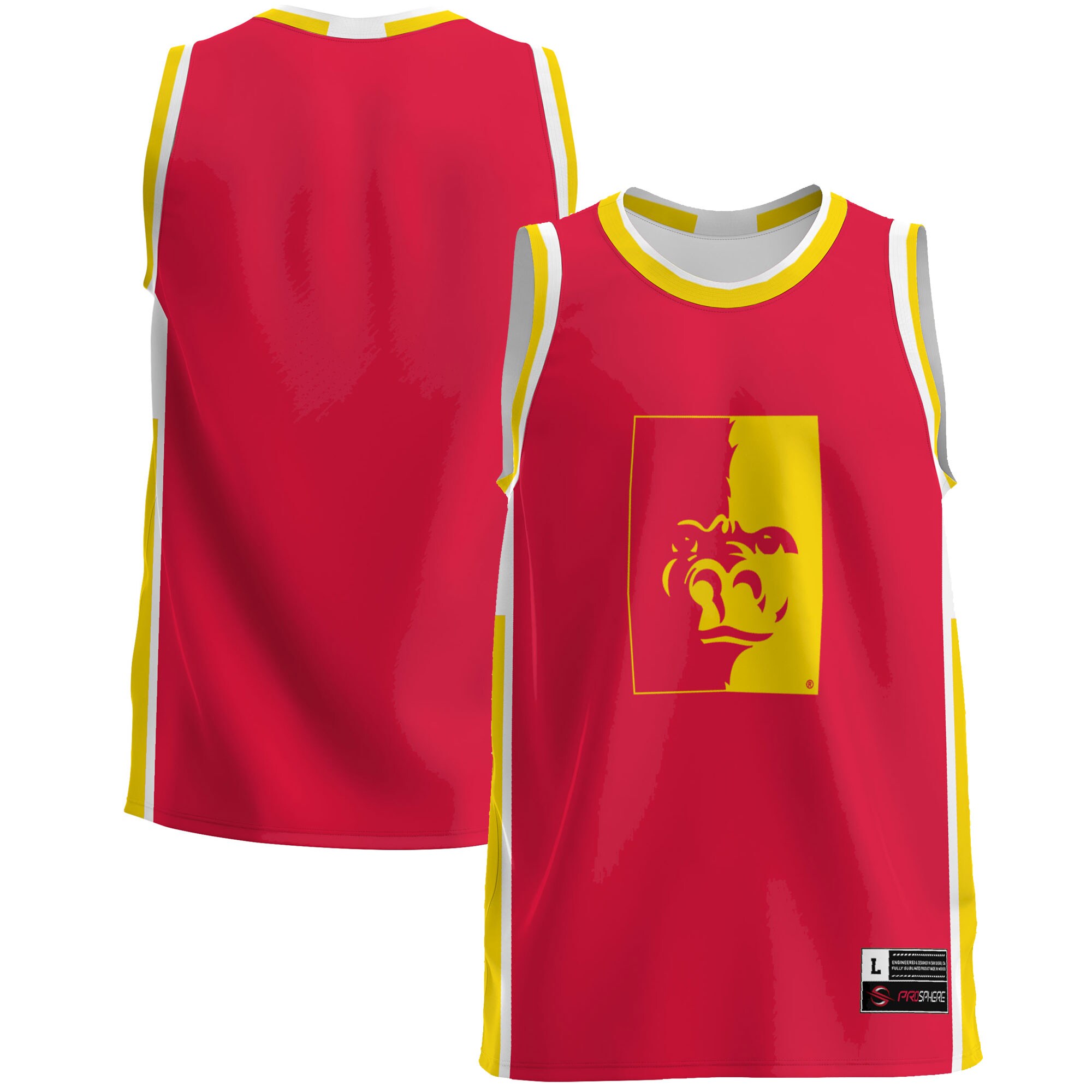 Pittsburg State Gorillas Basketball Jersey - Crimson