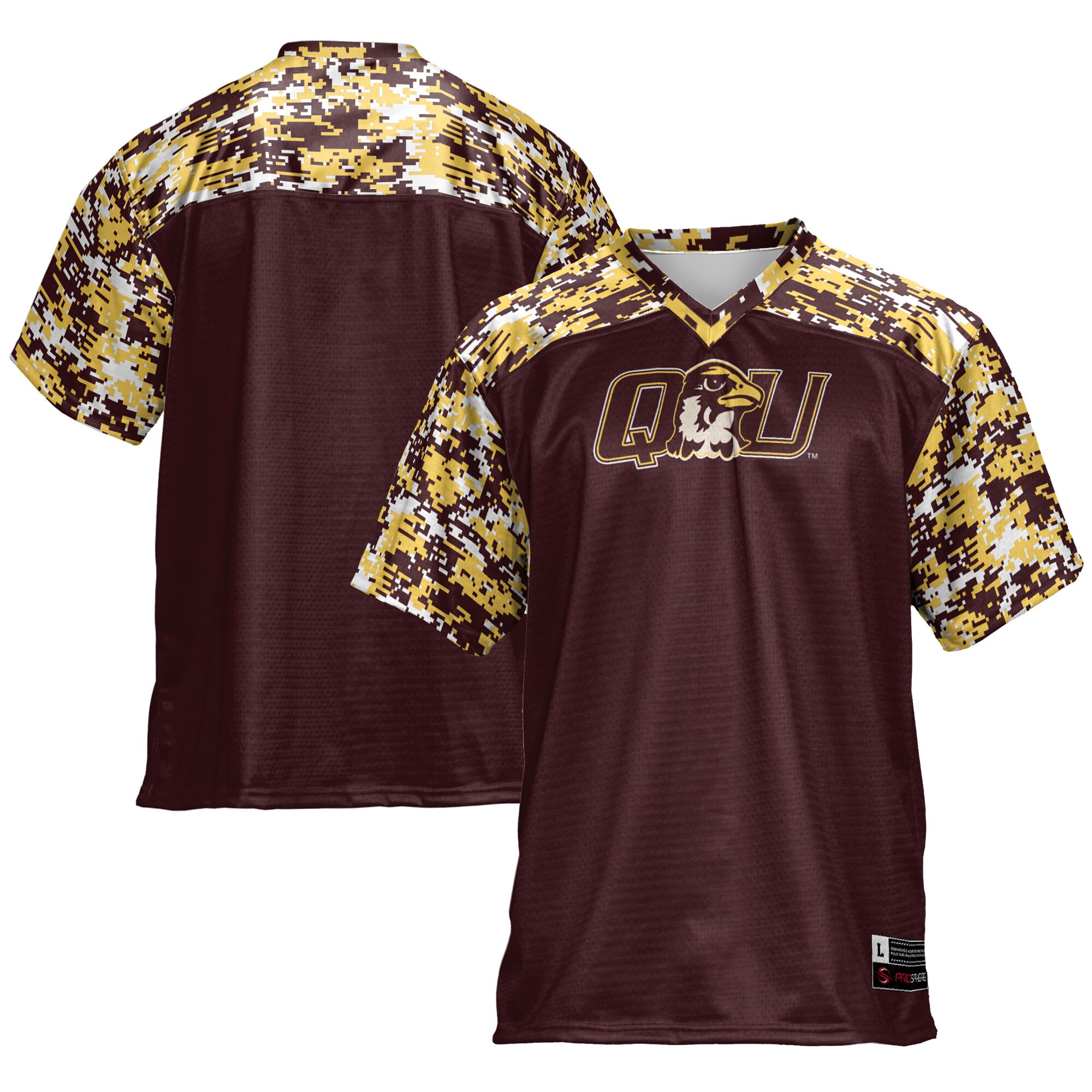 Quincy Hawks Football Jersey - Brown