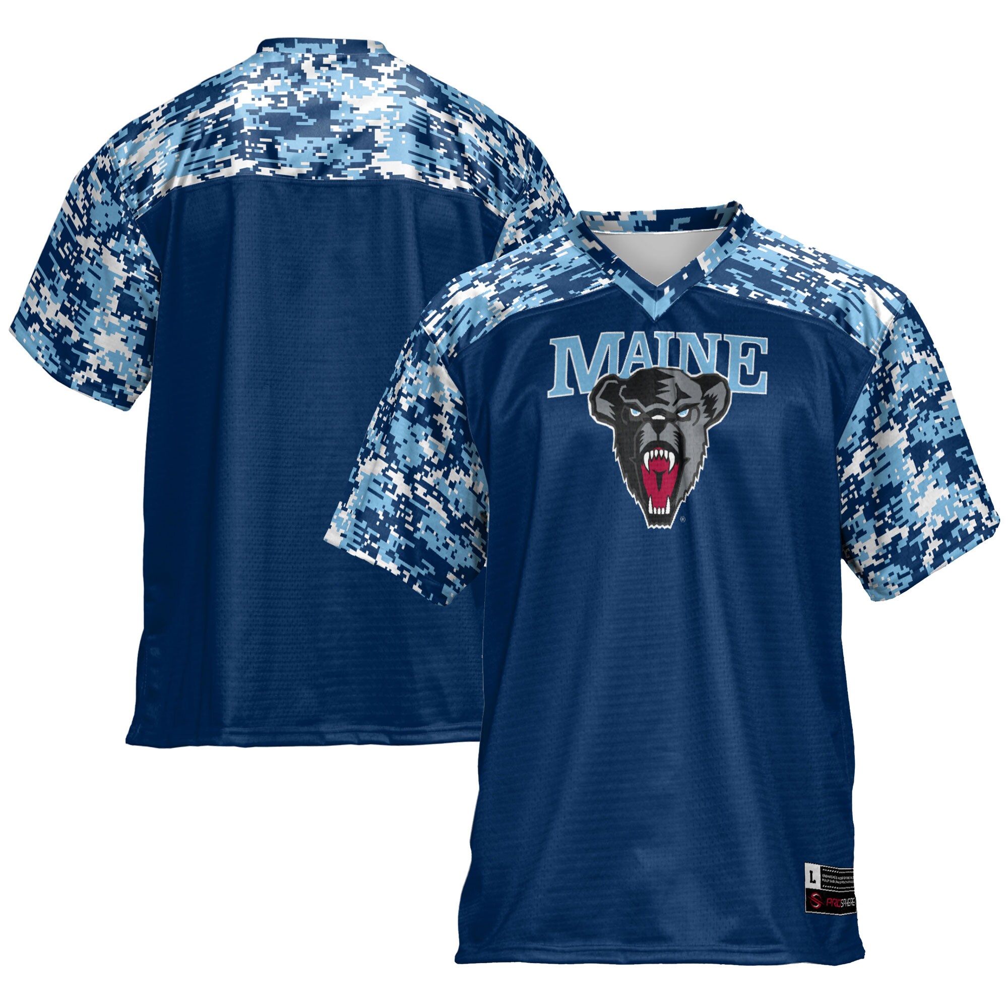 Maine Black Bears Football Jersey - Navy