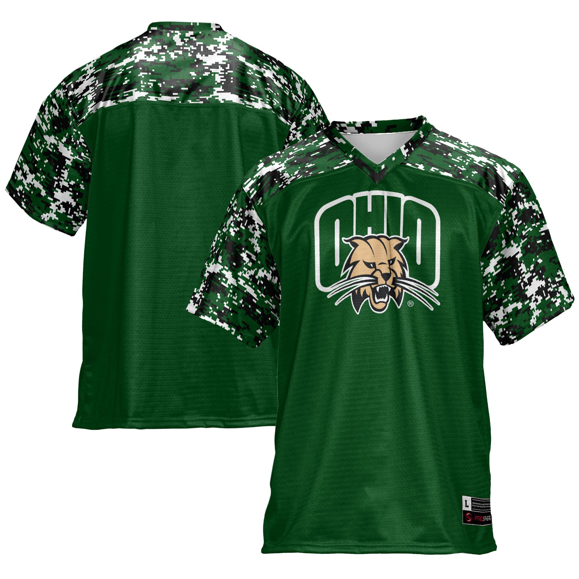 Ohio Bobcats Football Jersey - Green
