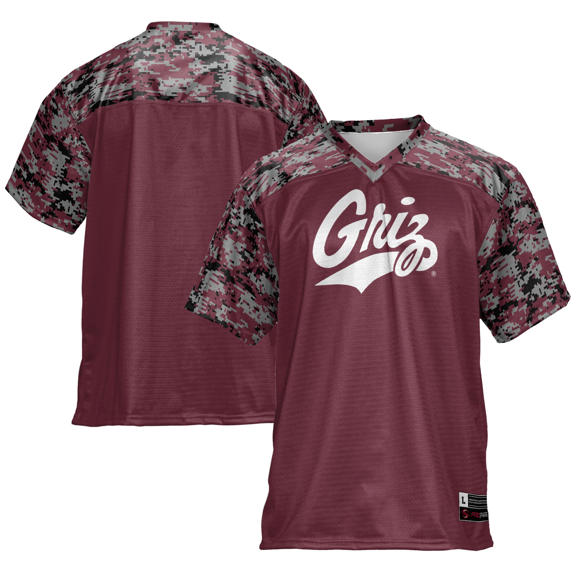Montana Grizzlies Football Jersey - Maroon
