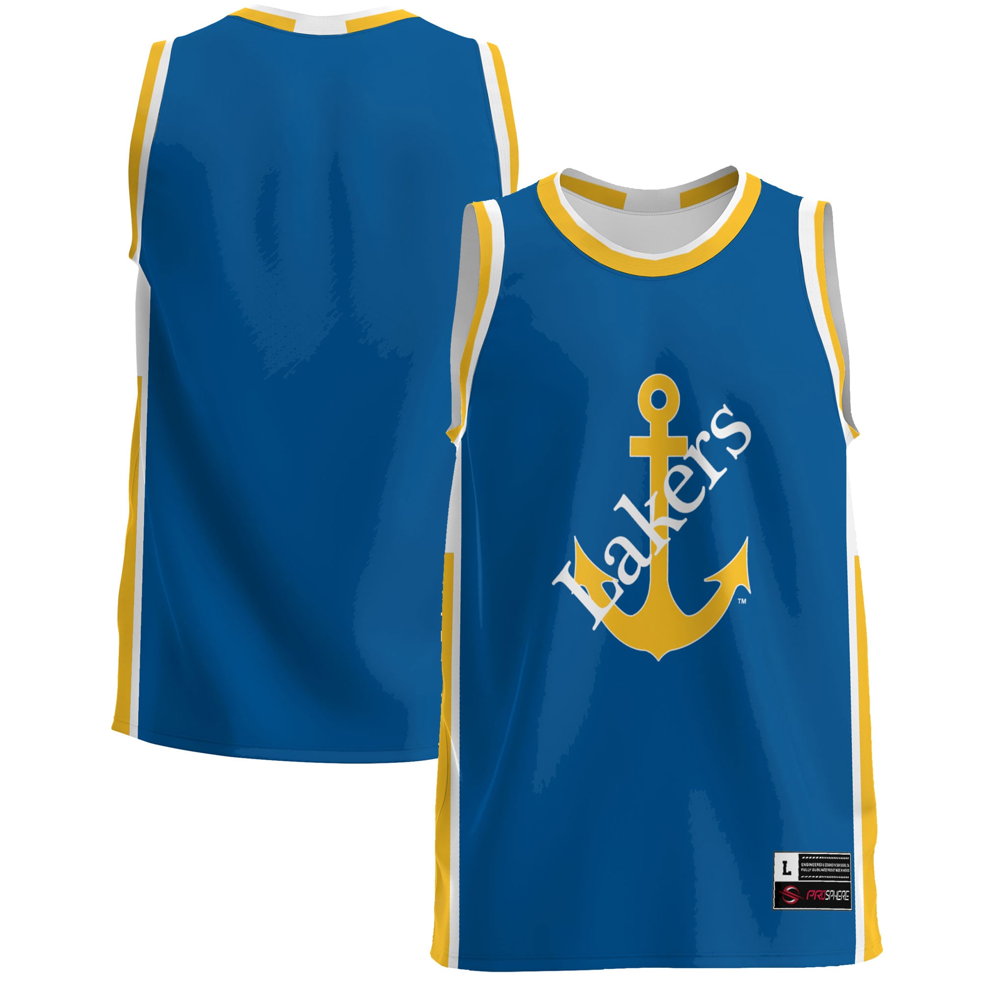 Lake Superior State Lakers Basketball Jersey - Royal