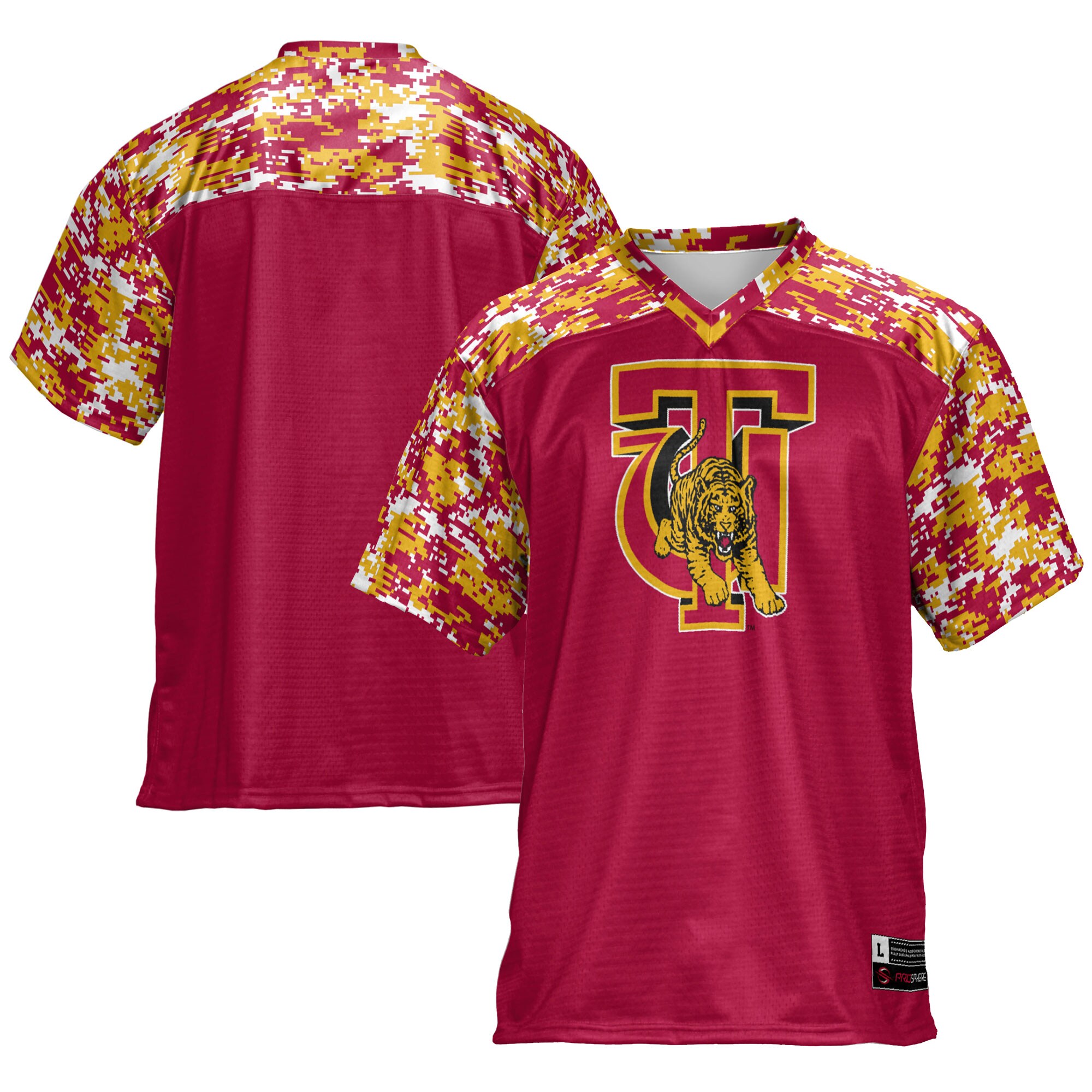 Tuskegee Golden Tigers Football Jersey - Crimson