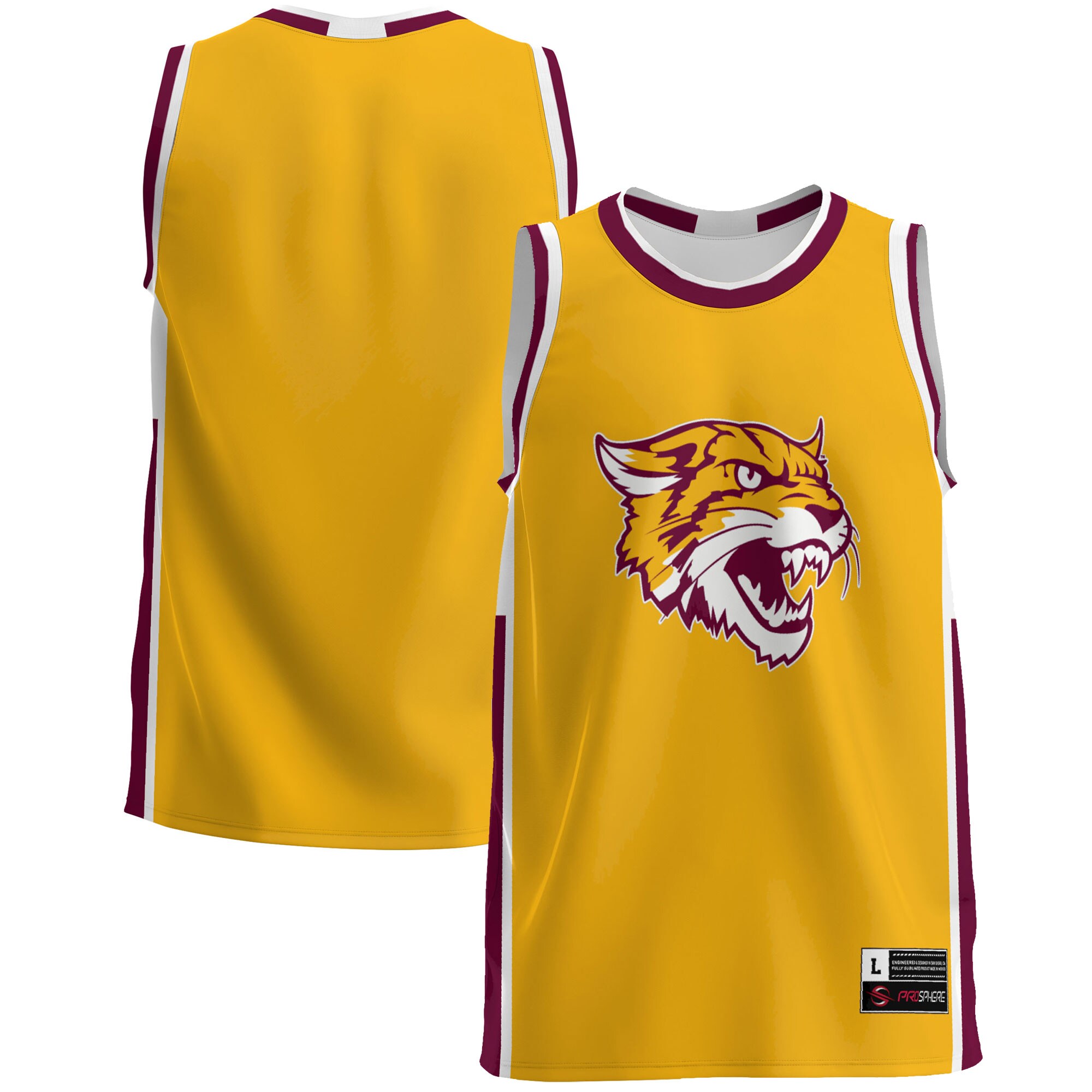 Bethune-Cookman Wildcats Basketball Jersey - Gold
