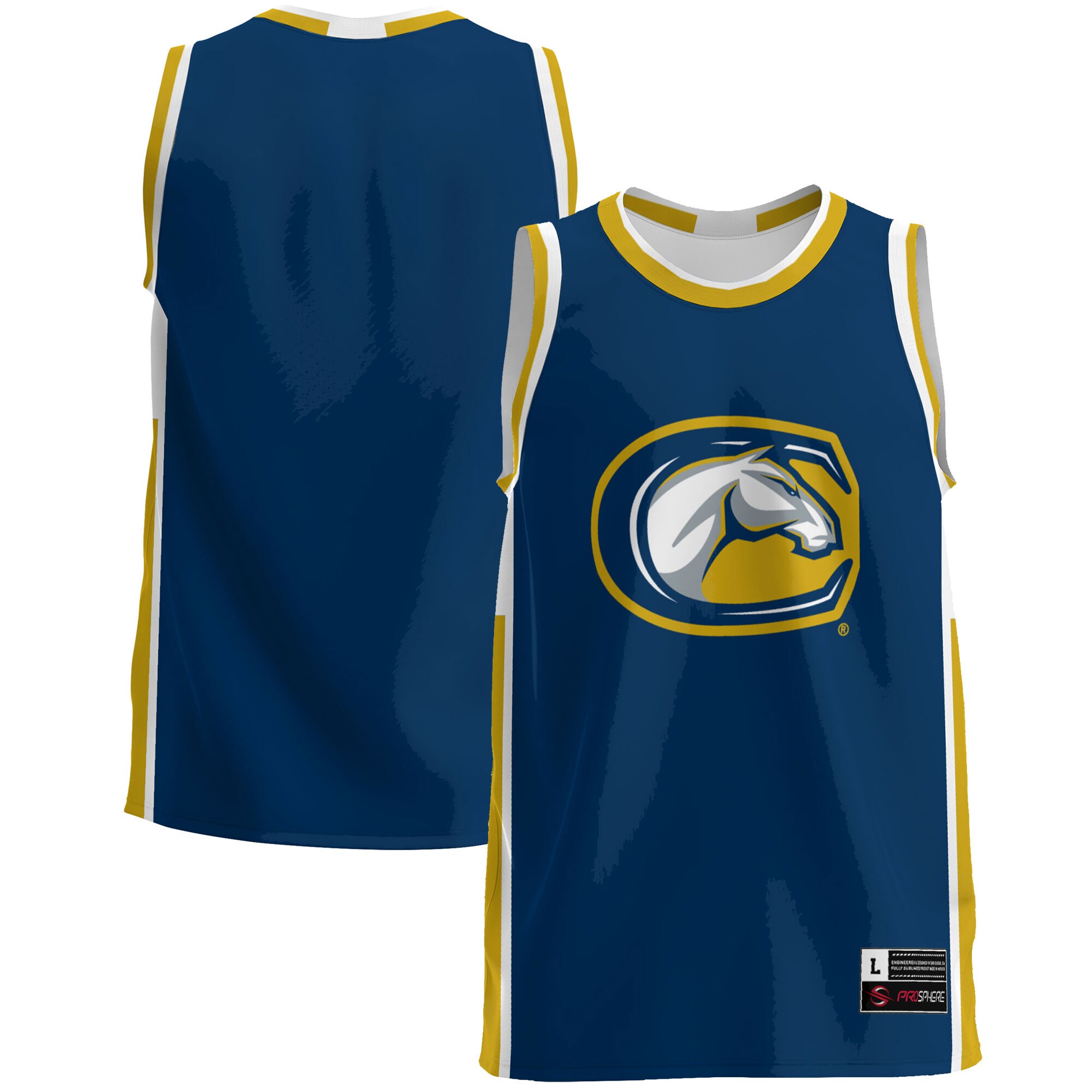 UC Davis Aggies Basketball Jersey - Navy