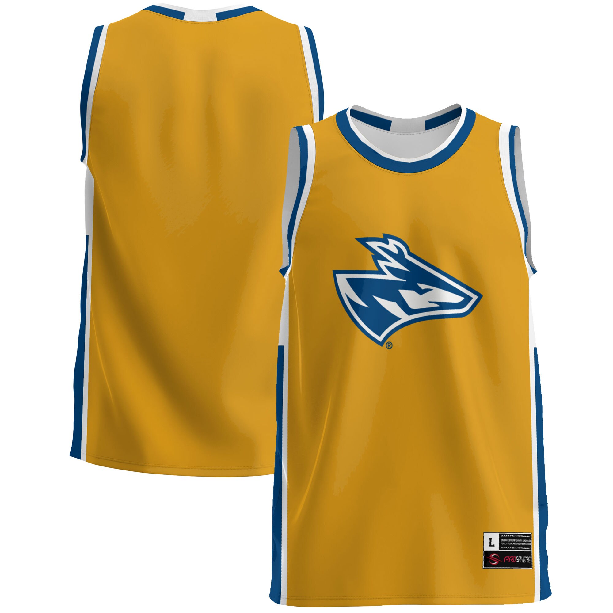 Nebraska-Kearney Lopers Basketball Jersey - Gold