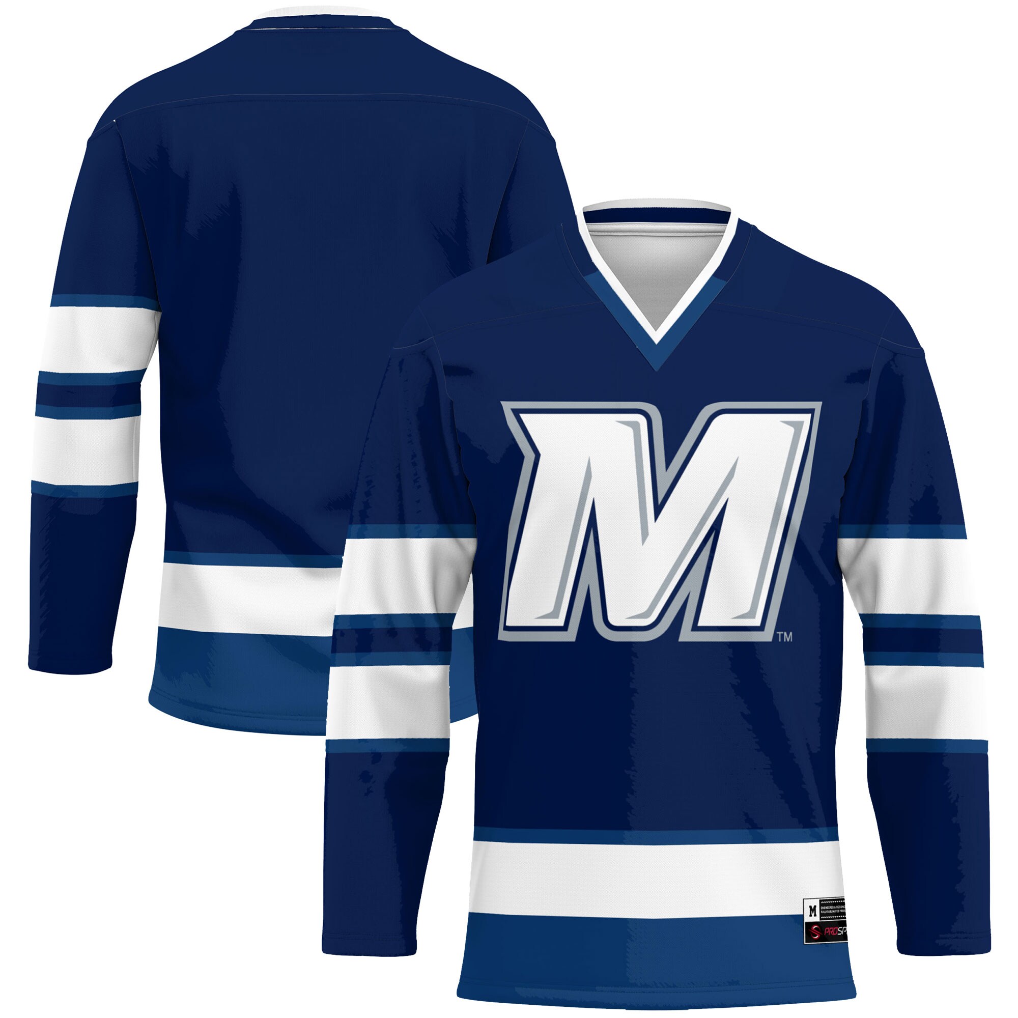 Monmouth Hawks Hockey Jersey - Royal